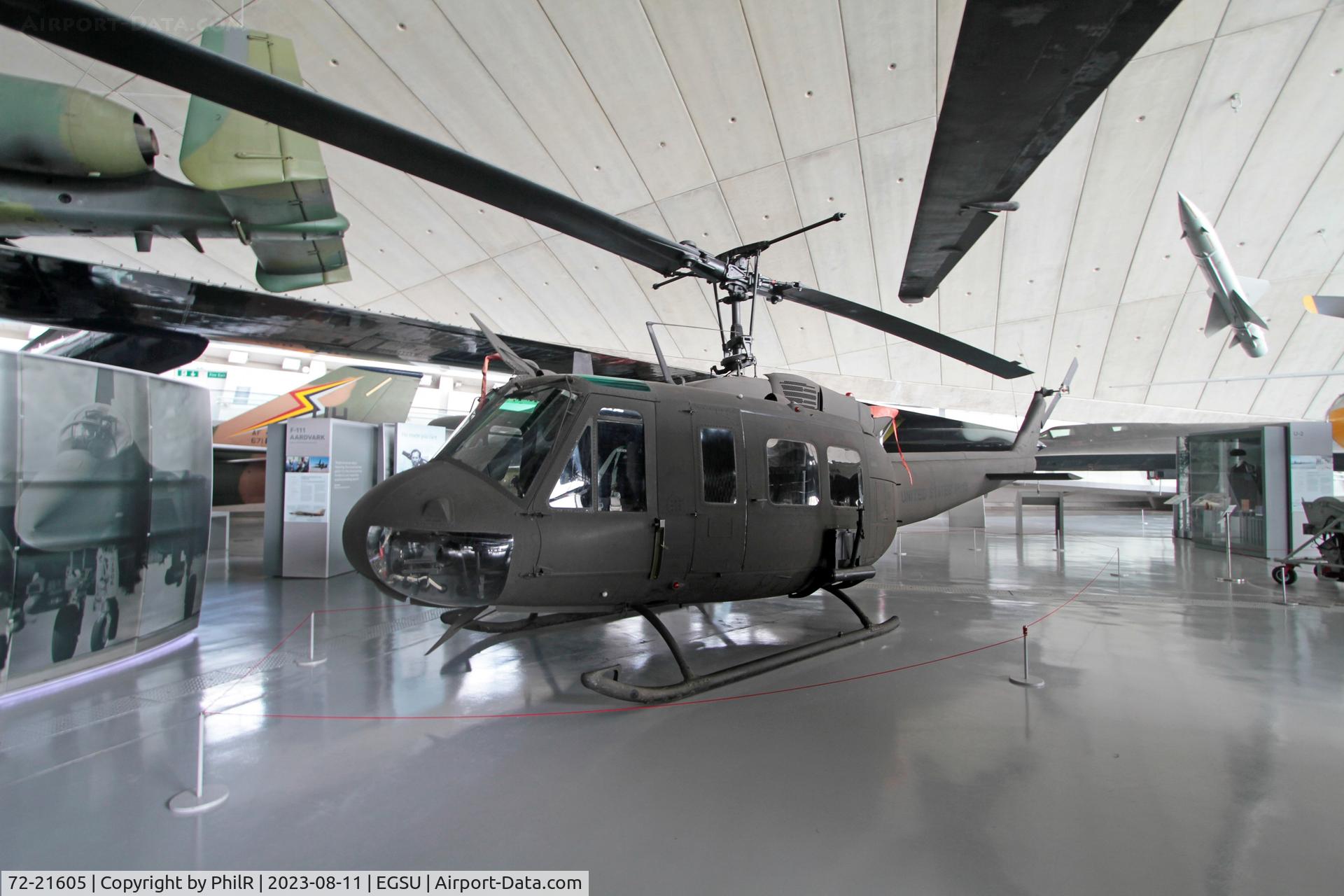 72-21605, 1972 Bell UH-1H Iroquois C/N 13304, 72-21605 1973 Bell UH-1H Huey US Army IWM Duxford