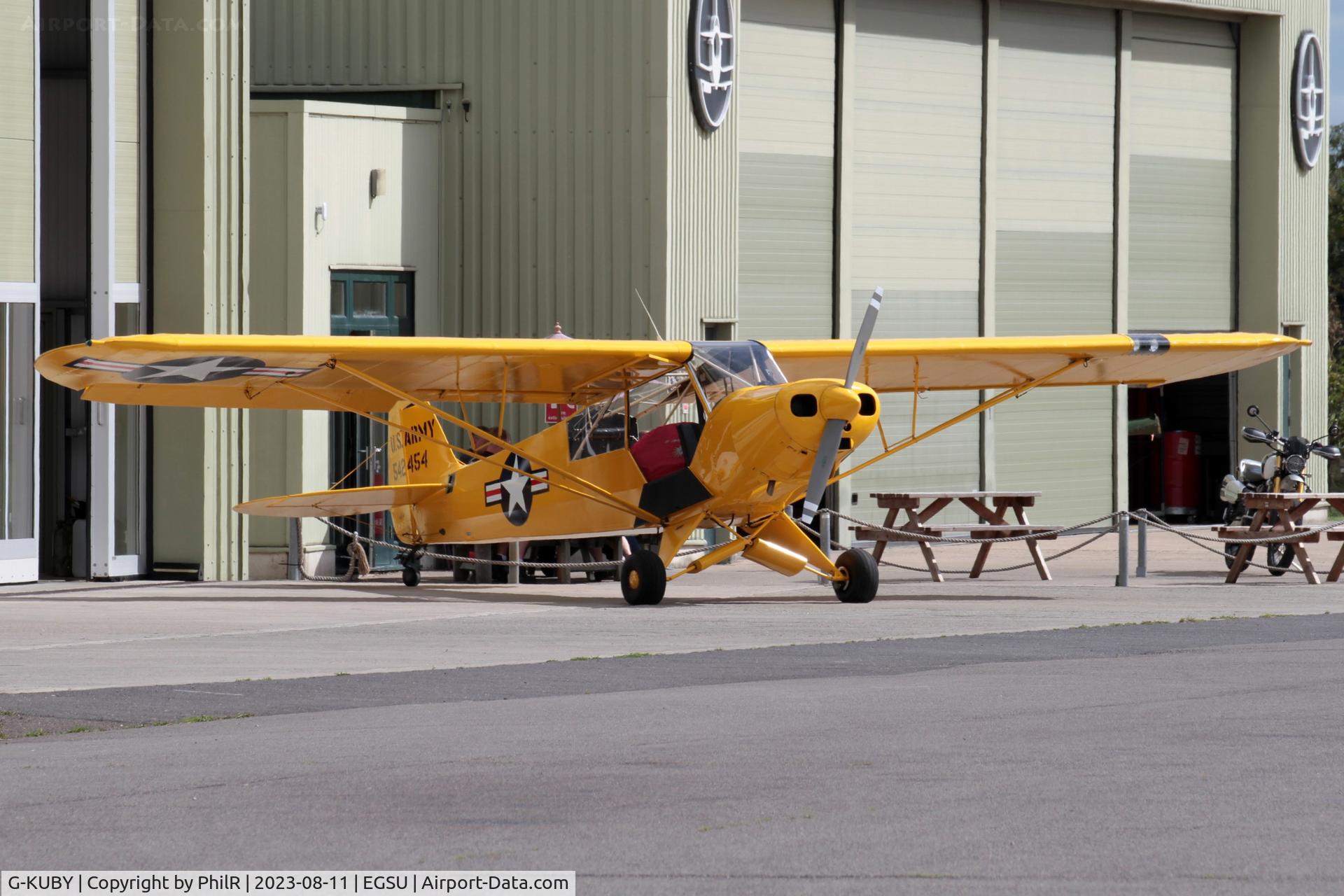 G-KUBY, 1954 Piper L-21B Super Cub (PA-18-135) C/N 18-3854, 542454 (G-KUBY) 1954 Piper L-21B Super Cub (PA-18-135) US Army IWM Duxford