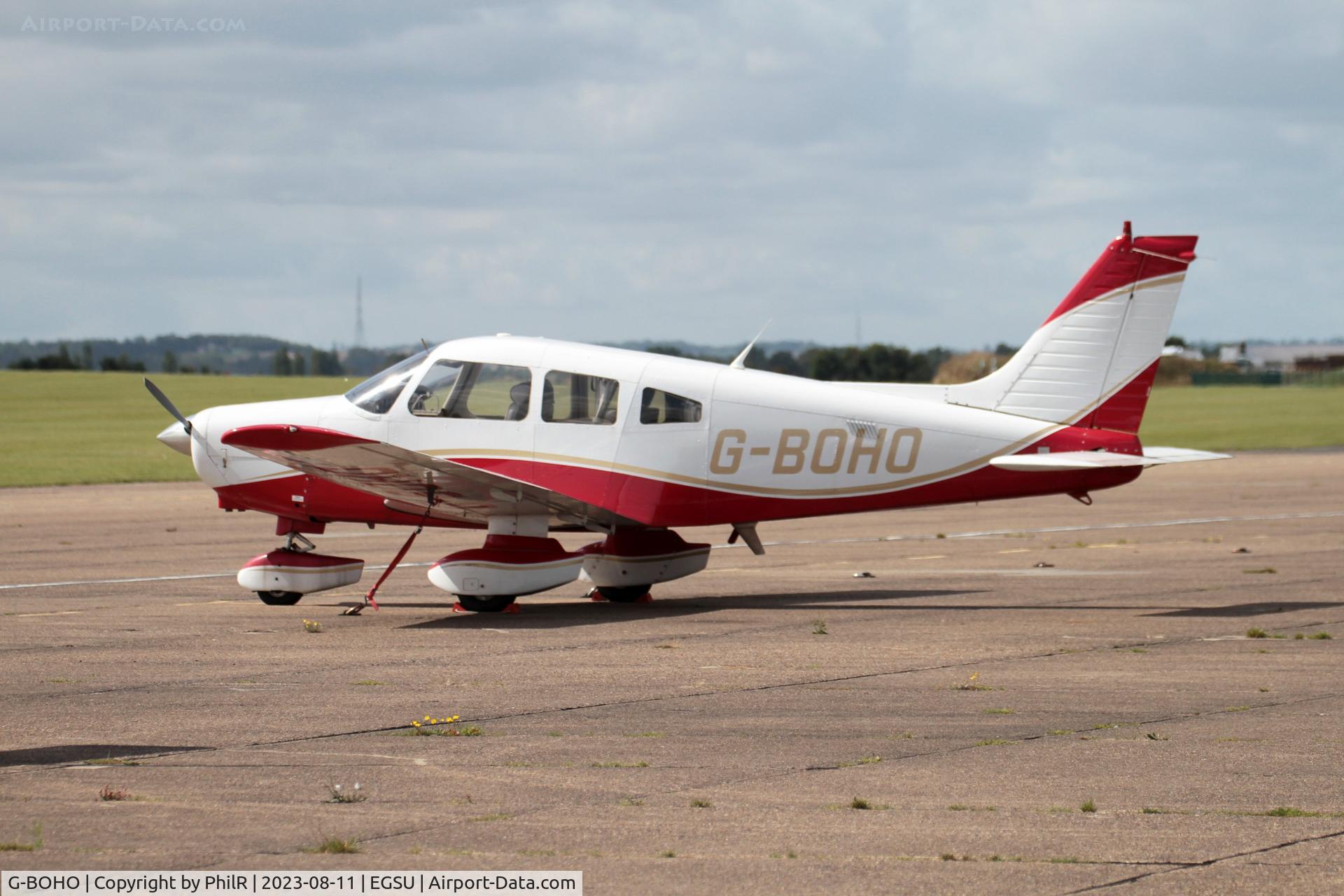 G-BOHO, 1980 Piper PA-28-161 Cherokee Warrior II C/N 28-8016196, G-BOHO 1980 Piper PA-28-161 Cherokee Warrior ll IWM Duxford