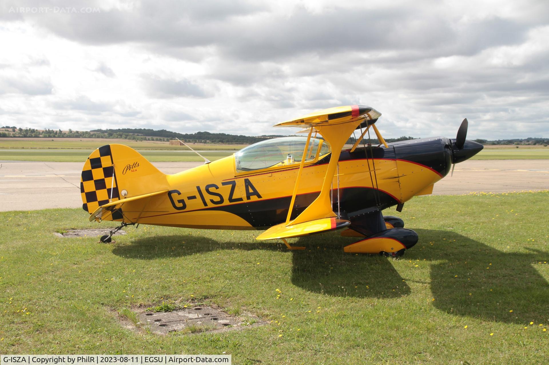 G-ISZA, 1977 Aerotek Pitts S-2A Special C/N 2137, G-ISZA 1977 Aerotek Inc Pitts S-2A IWM Duxford