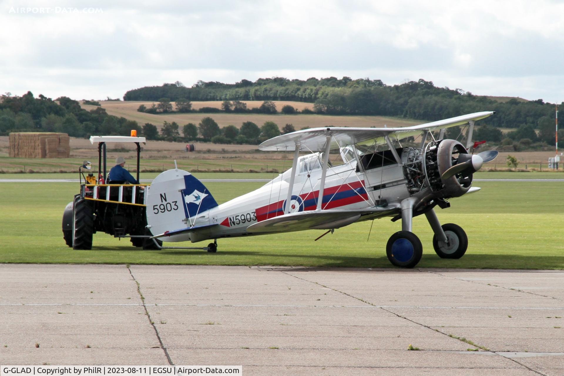 G-GLAD, 1939 Gloster Gladiator Mk2 C/N G5/75751, N5903 (G-GLAD) 1939 Gloster Gladiator ll RAF IWM Duxford