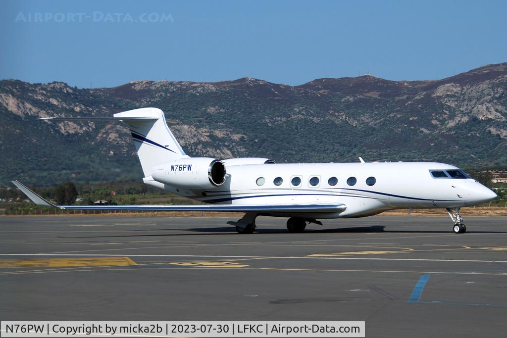 N76PW, 2019 Gulfstream Aerospace GVII-G600 C/N 73007, Taxiing