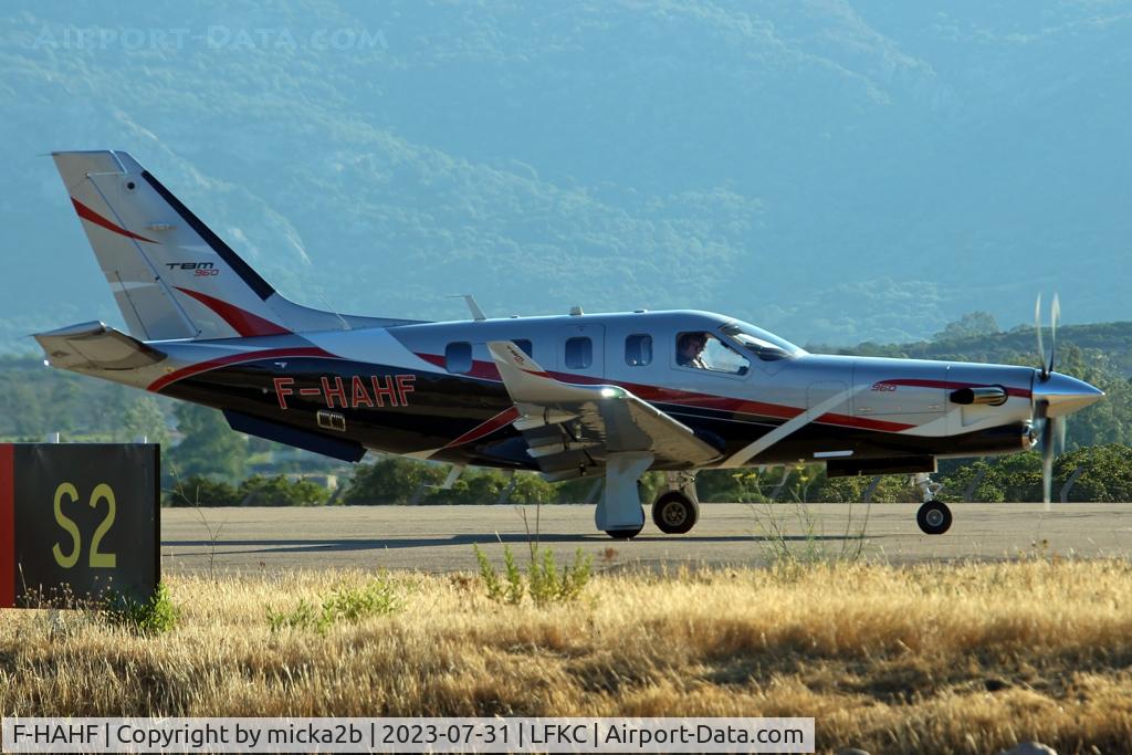 F-HAHF, 2022 Daher-Socata TBM-960 C/N 1409, Taxiing