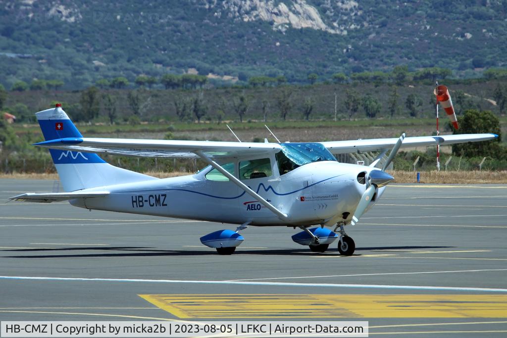 HB-CMZ, 1965 Cessna 182H Skylane C/N 18256287, Parked