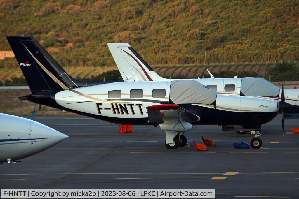 F-HNTT, Piper PA-46-350P Malibu Mirage Malibu Mirage C/N 46-36576, Parked
