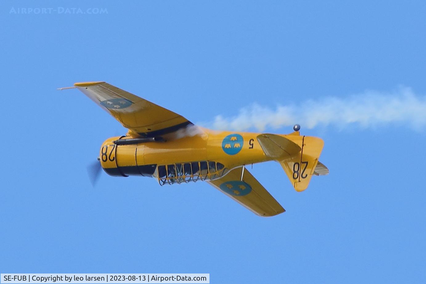 SE-FUB, 1943 Noorduyn Sk.16A Harvard C/N 14-725, Værløse Denmark 13.8.2023-