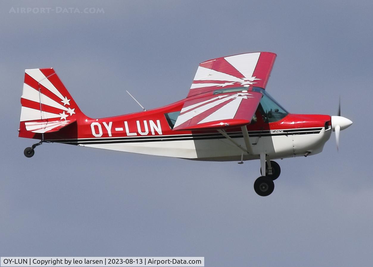 OY-LUN, 1995 American Champion 8KCAB Decathlon C/N 763-96, Værløse 13.8.2023