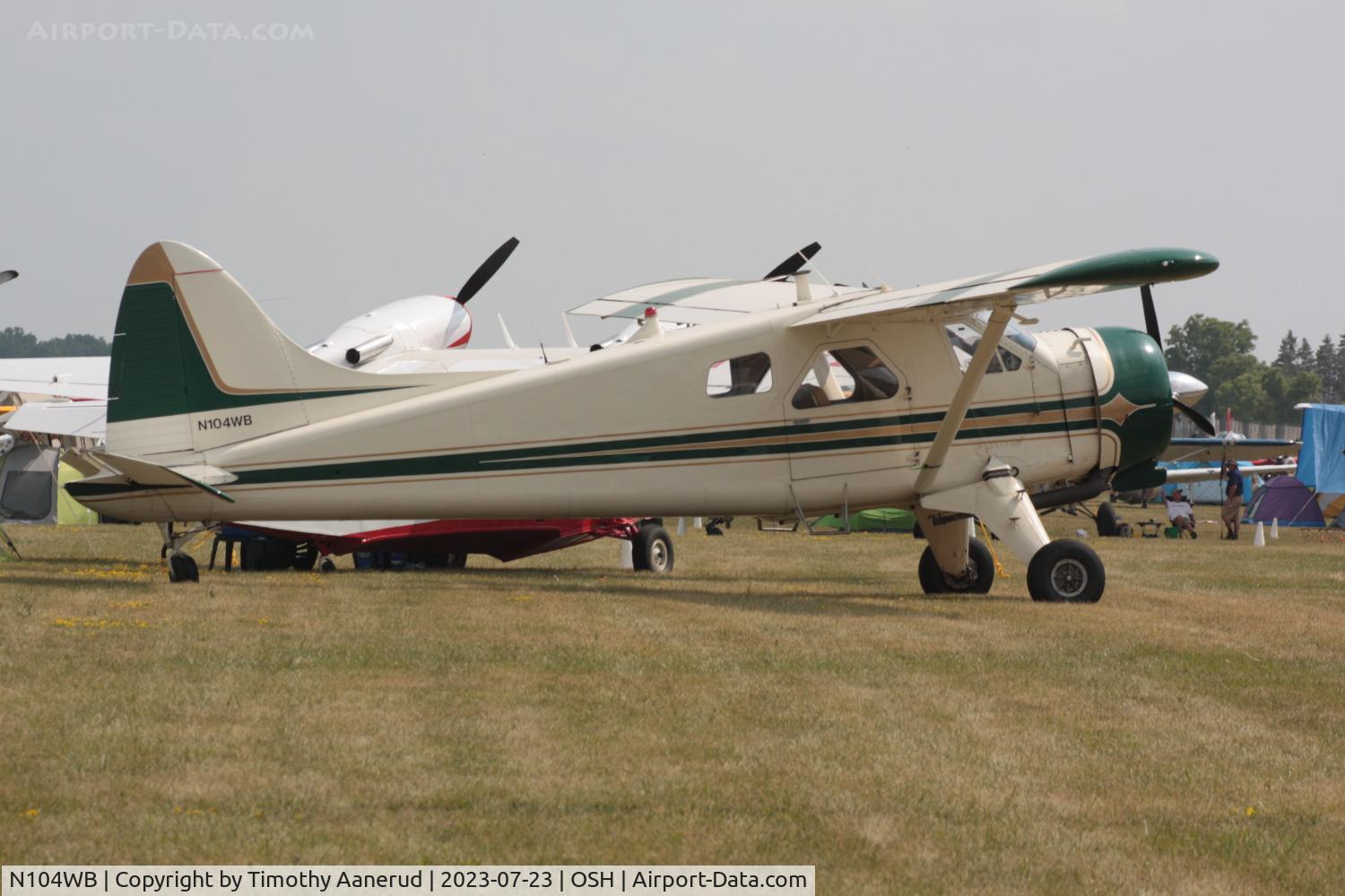 N104WB, 1952 De Havilland Canada DHC-2 Beaver Mk.I C/N 52-6109, 1952 De Havilland Canada DHC-2 Beaver Mk.I, c/n: 52-6109, AirVenture 2023