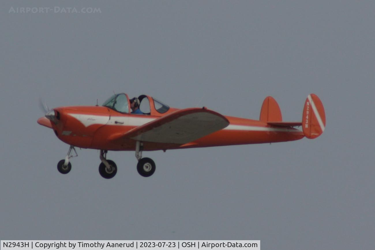 N2943H, 1946 Erco 415C Ercoupe C/N 3568, 1946 Erco 415C, c/n: 3568, AirVenture 2023