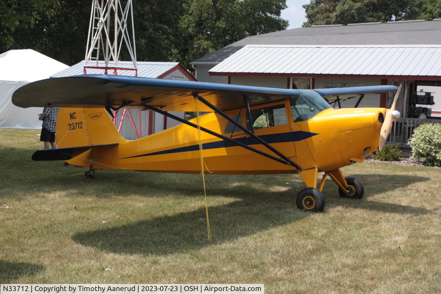 N33712, 1941 Aeronca 65-CA Super Chief C/N CA12971, 1941 Aeronca 65-CA, c/n: CA12971, AirVenture 2023