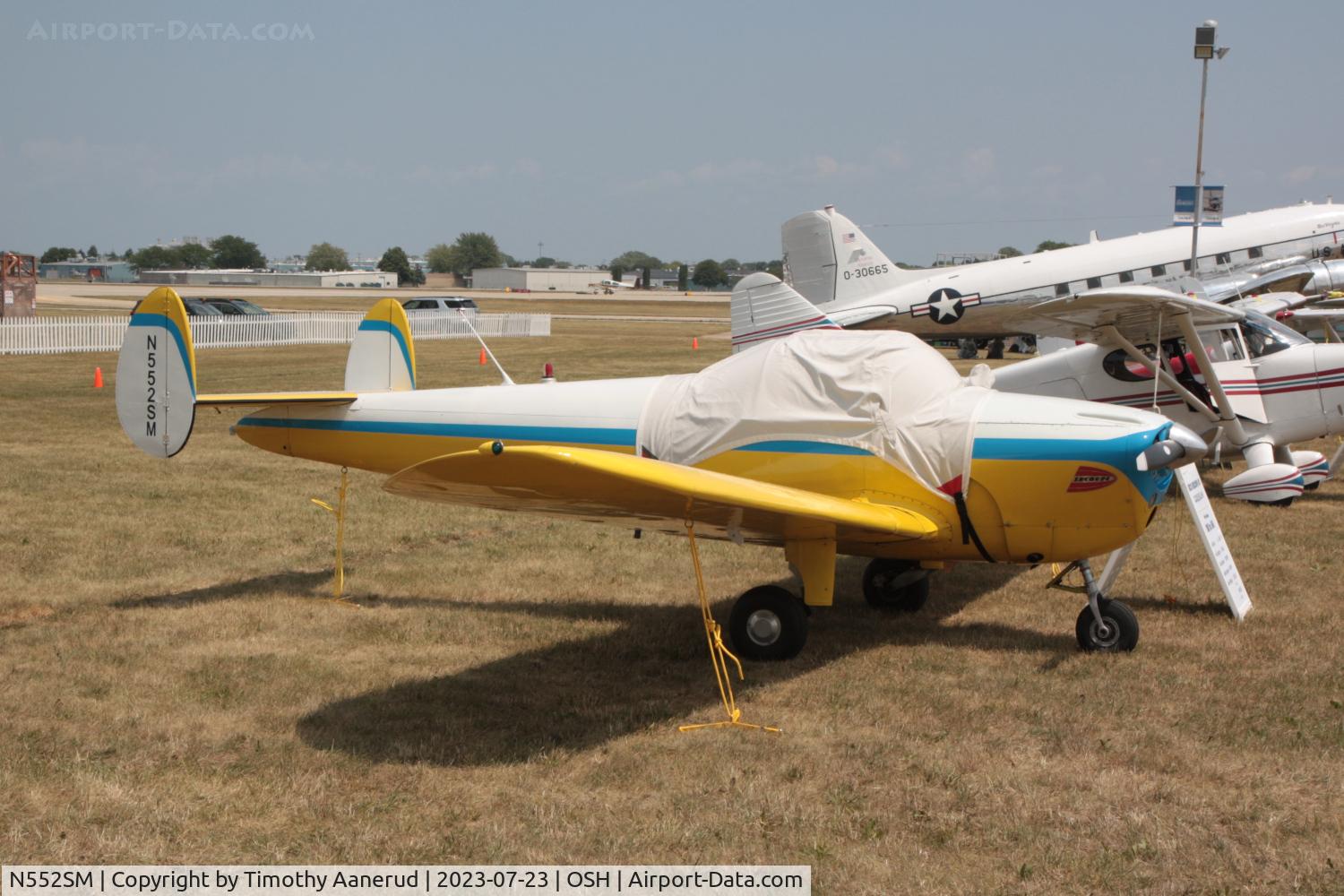 N552SM, 1946 Engineering & Research ERCOUPE 415-C C/N 1908, 1946 Engineering & Research ERCOUPE 415-C, c/n: 1908, AirVenture 2023