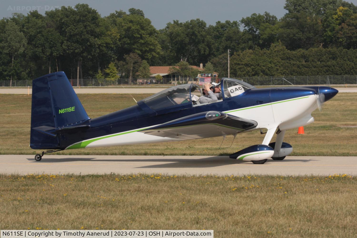 N611SE, 2009 Vans RV-7 C/N 72962, Vans RV-7, c/n: 72962, AirVenture 2023