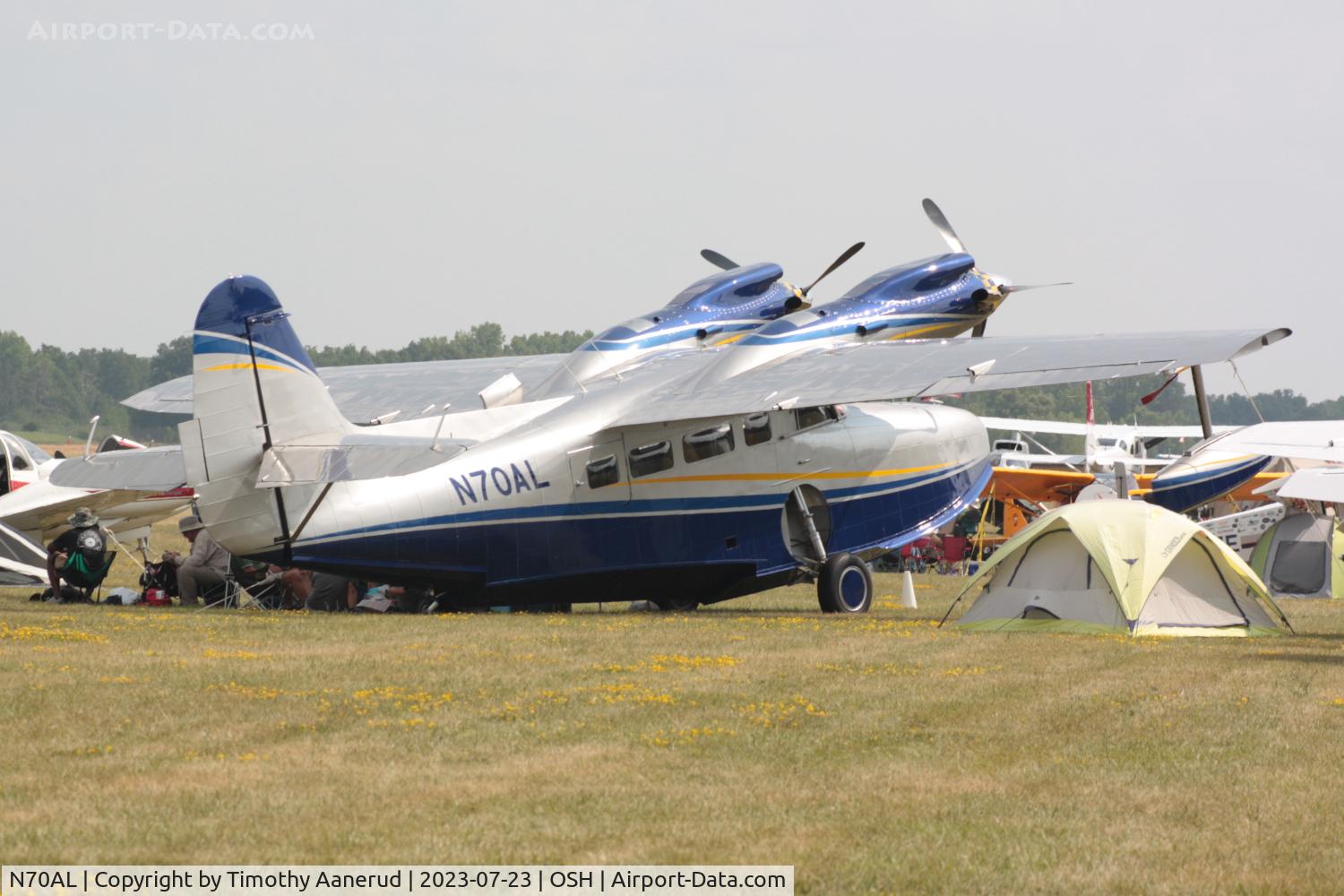 N70AL, 1970 McKinnon G21G C/N 1226, 1970 McKinnon G21G, c/n: 1226, AirVenture 2023