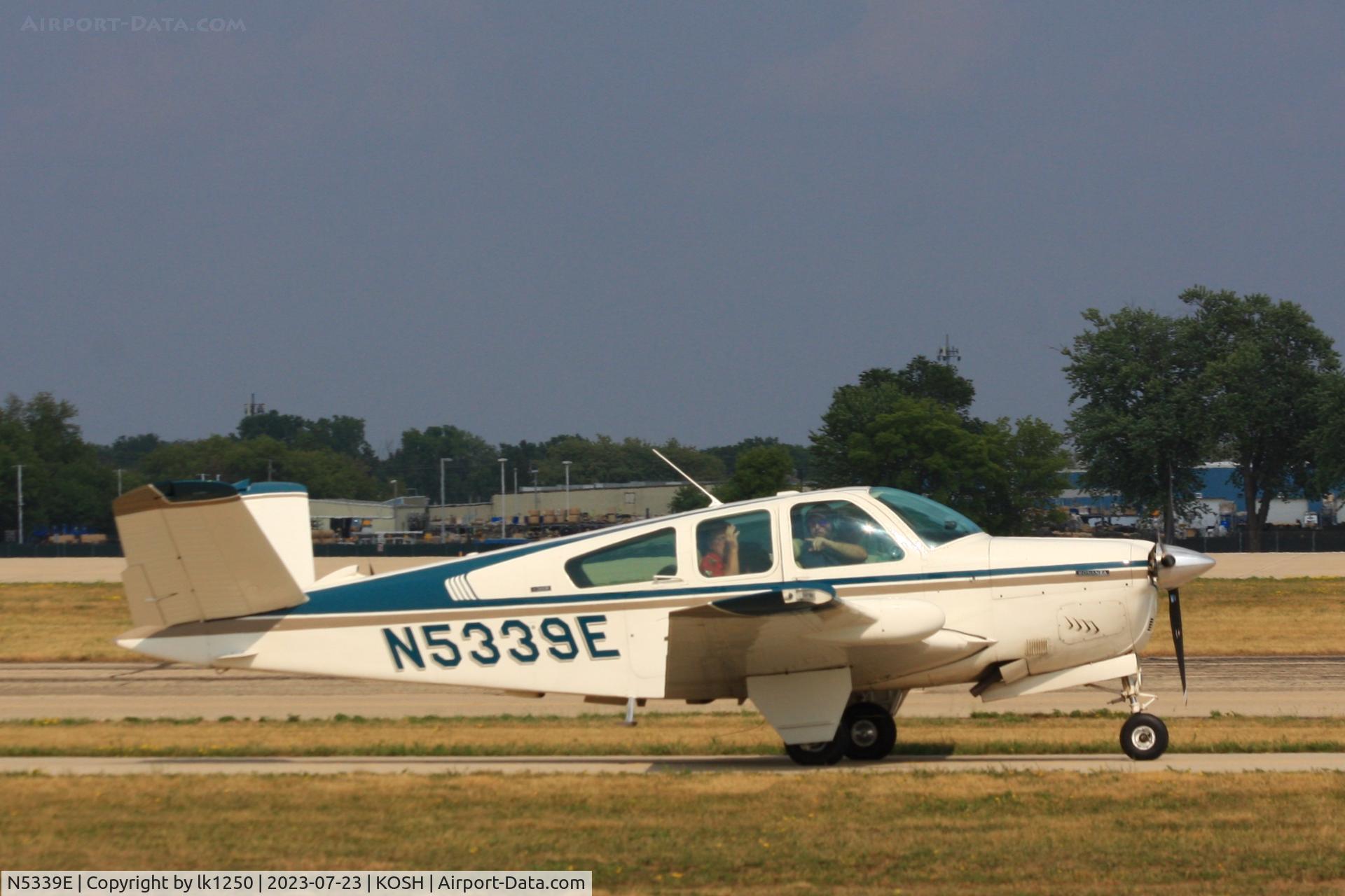 N5339E, 1959 Beech K35 Bonanza C/N D-5822, This Beech Bonanza was at EAA AirVenture 2023