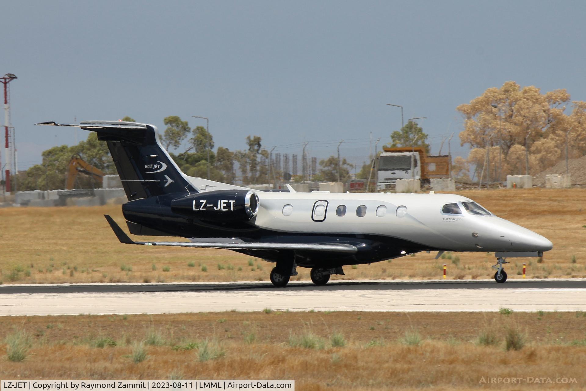 LZ-JET, Embraer 505 Phenom 300E C/N 50500628, Embraer 505 Phenom 300E LZ-JET EGT Jet