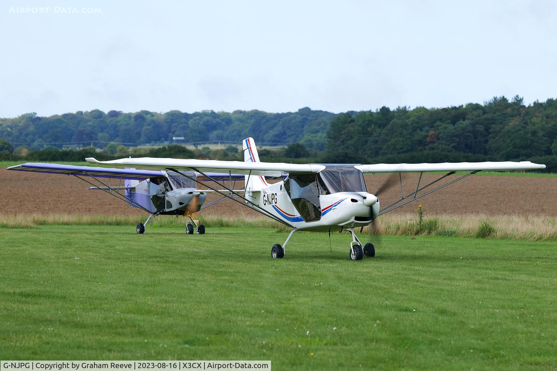 G-NJPG, 2013 Best Off Skyranger Nynja 912S(1) C/N BMAA/HB/636, Just landed at Northrepps with G-CCXH