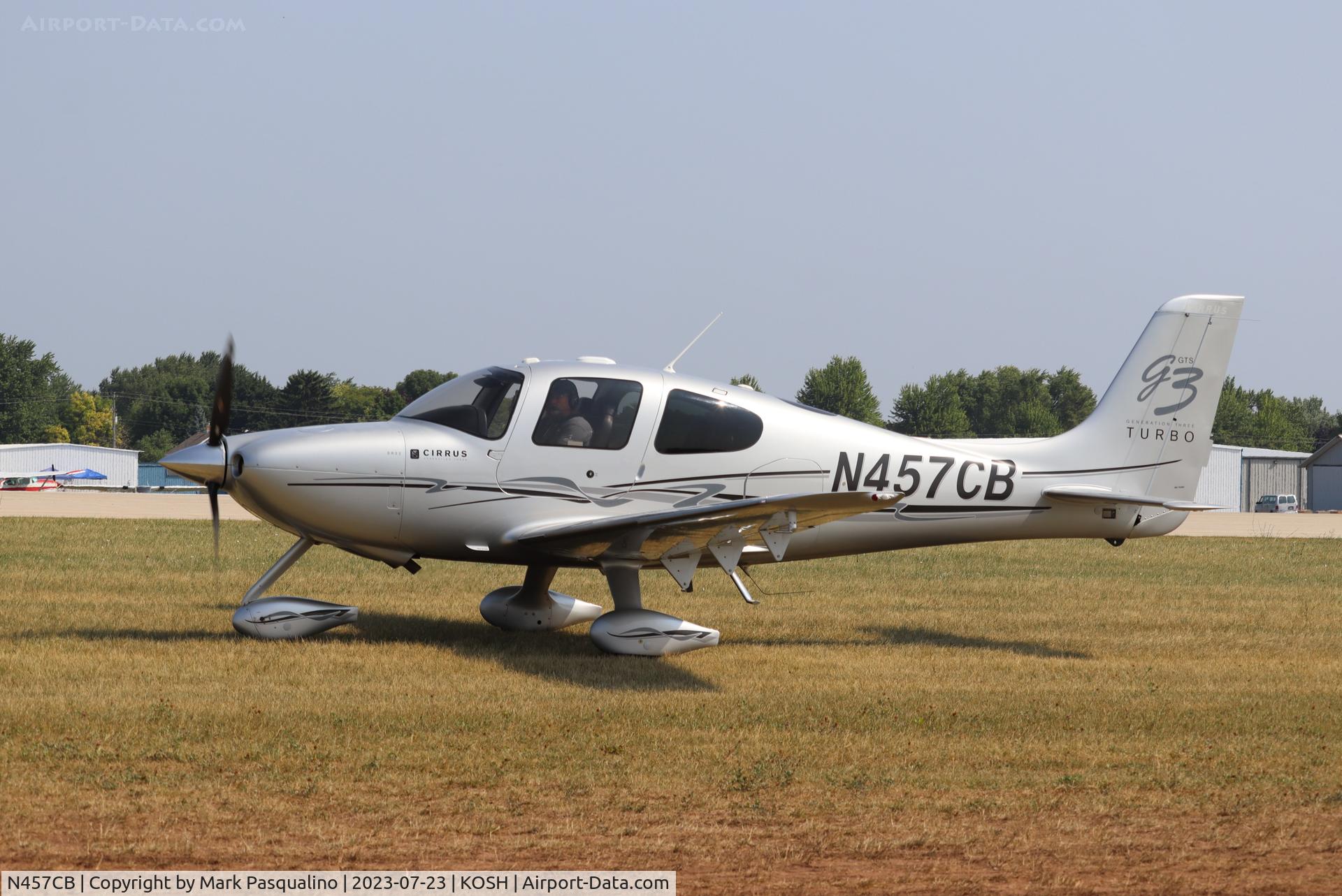 N457CB, 2008 Cirrus SR22 C/N 3058, Cirrus SR22
