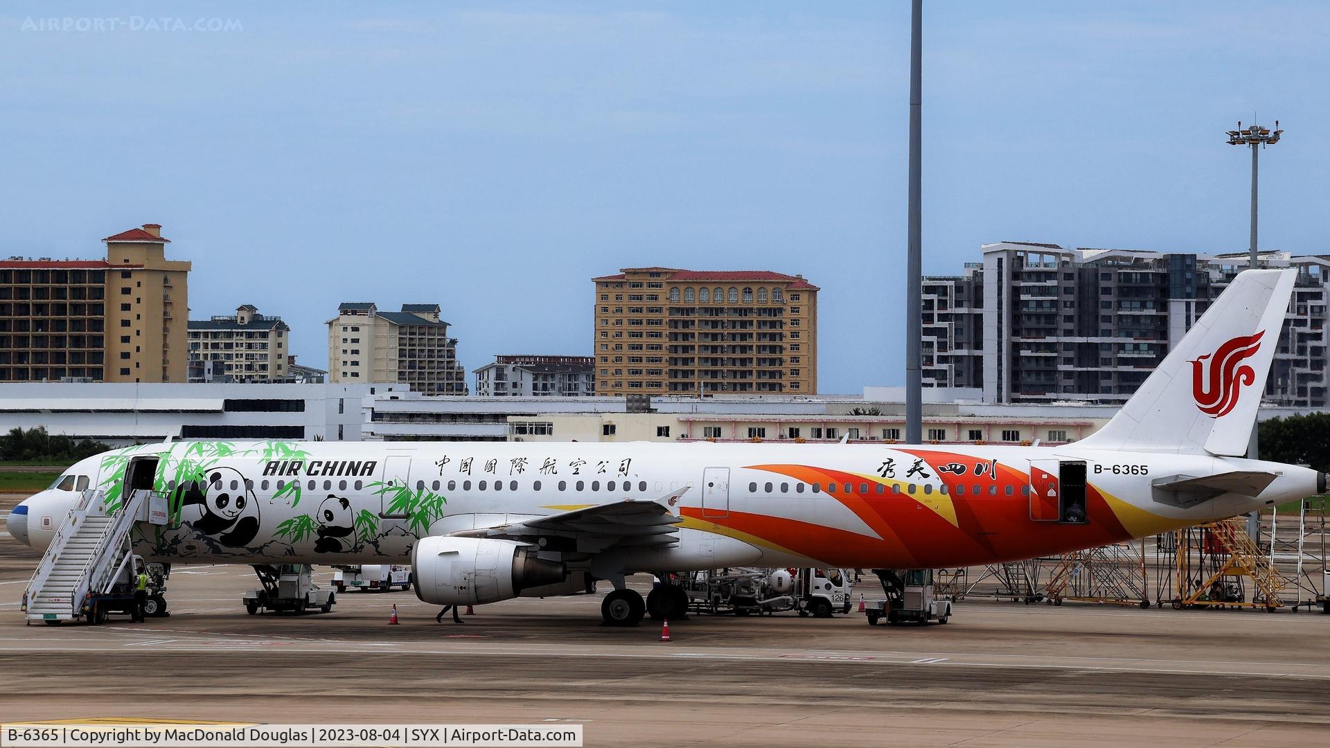 B-6365, 2008 Airbus A321-213 C/N 3655, SYX/ZJSY