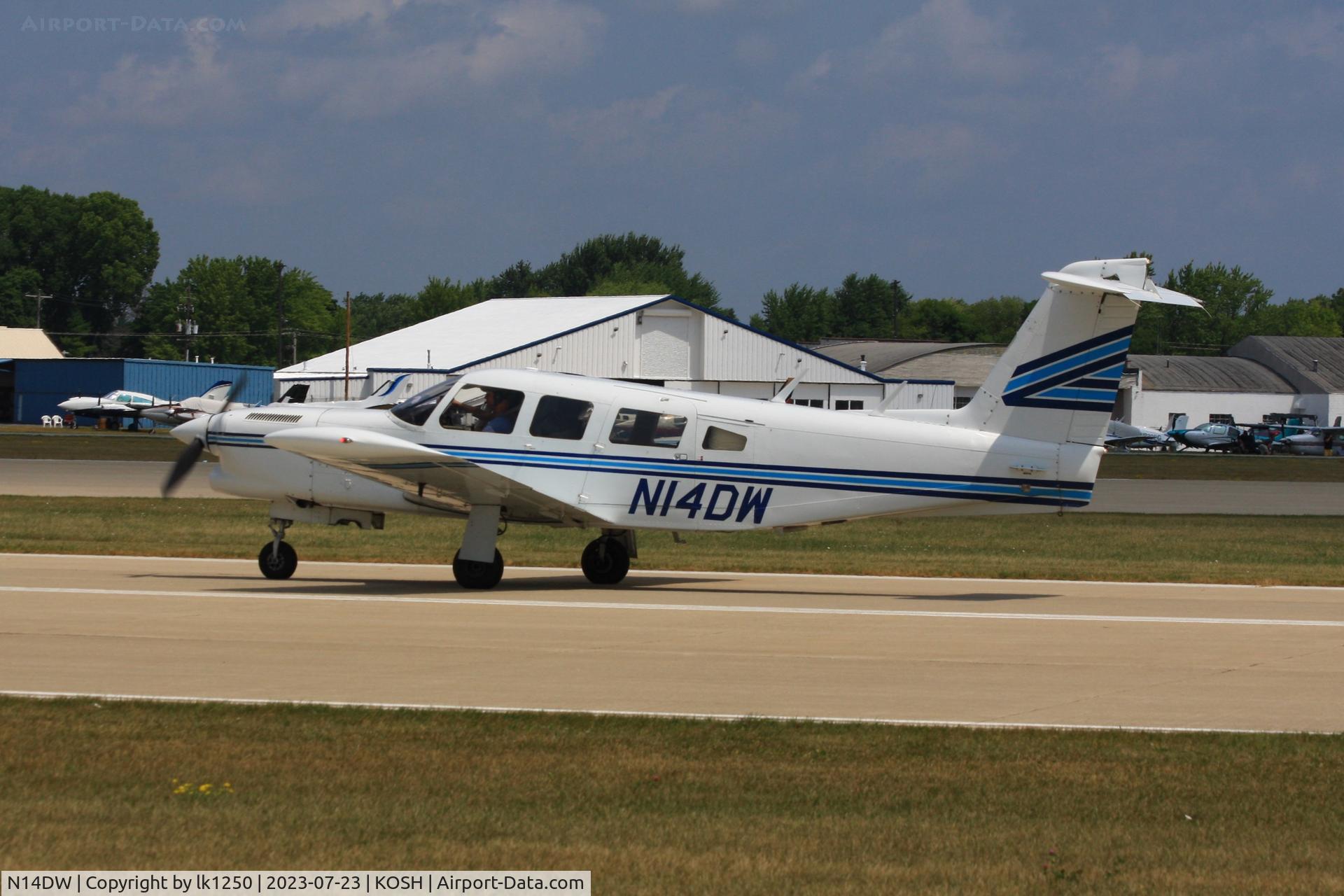 N14DW, Piper PA-32RT-300T Turbo Lance II C/N 32R-7887023, This Piper PA32RT Cherokee Lance arrived for EAA AirVenture 2023