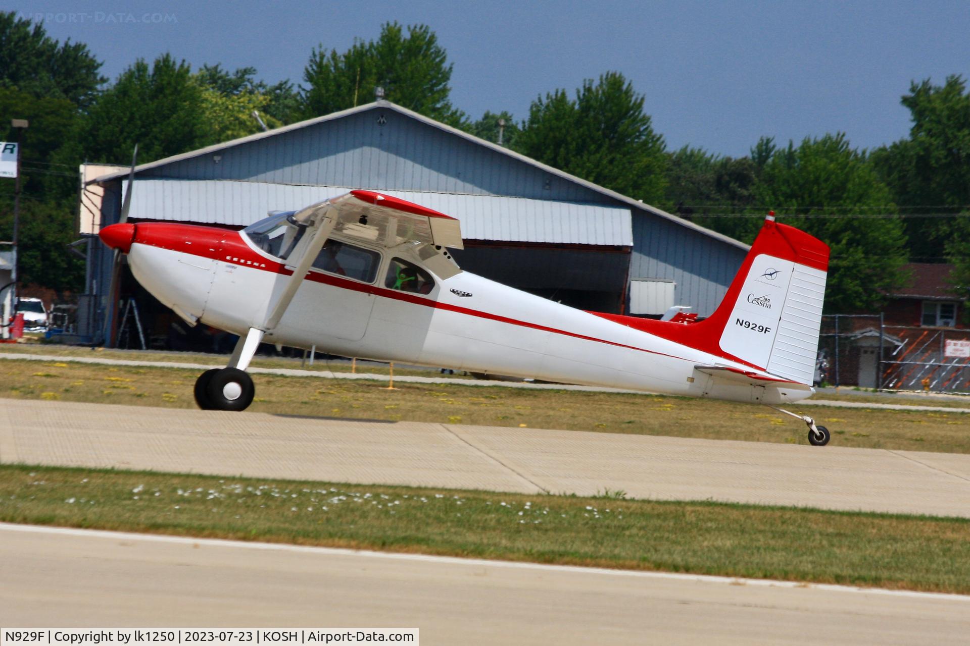N929F, 1953 Cessna 180 C/N 30188, This Cessna 180 Aiirived for EAA Air Venture 2023