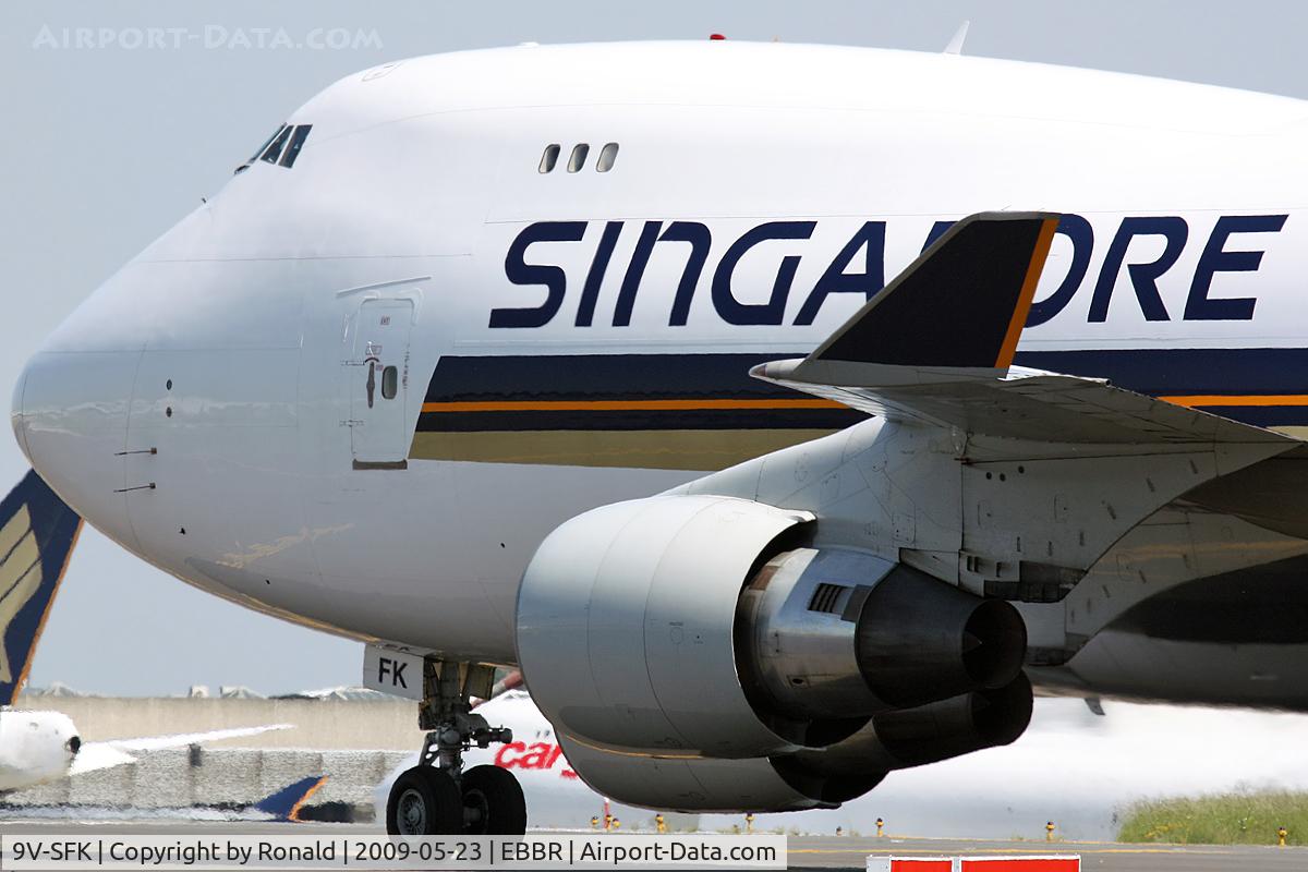 9V-SFK, 1997 Boeing 747-412F/SCD C/N 28023, at bru