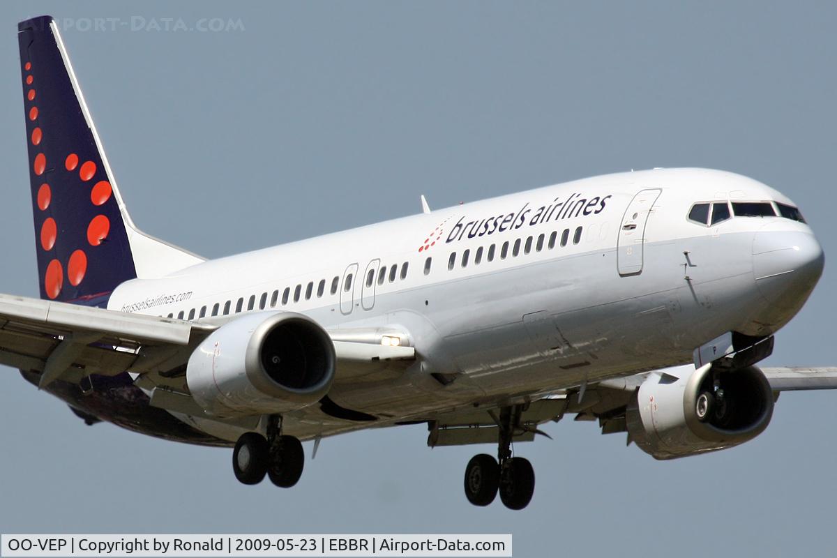 OO-VEP, 1996 Boeing 737-43Q C/N 28489, at bru