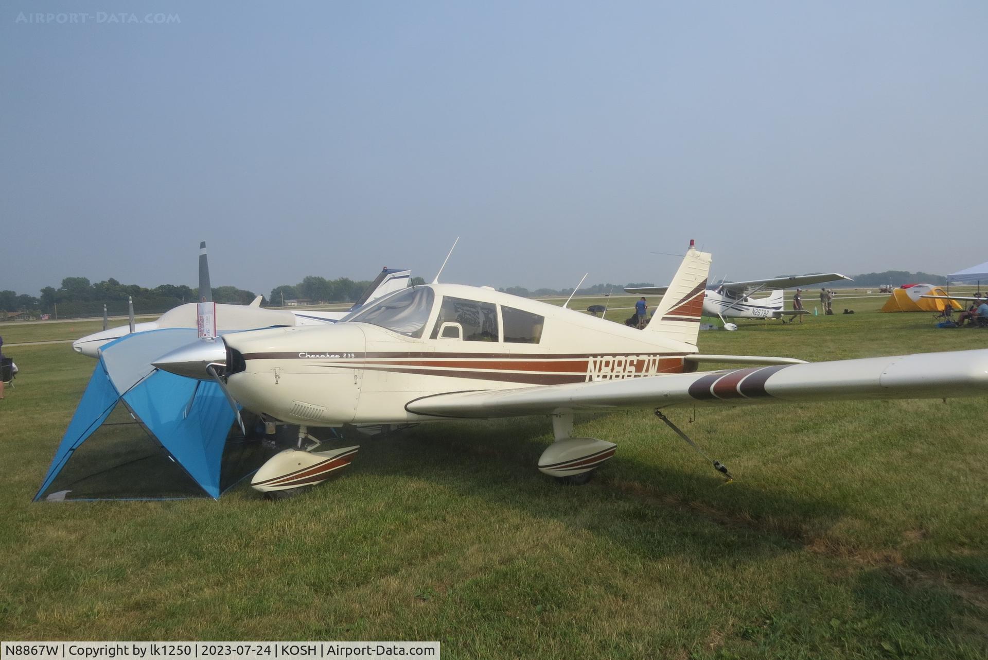 N8867W, 1964 Piper PA-28-235 C/N 28-10422, This Piper Cherokee 2335 was at EAA AirVenture 2023