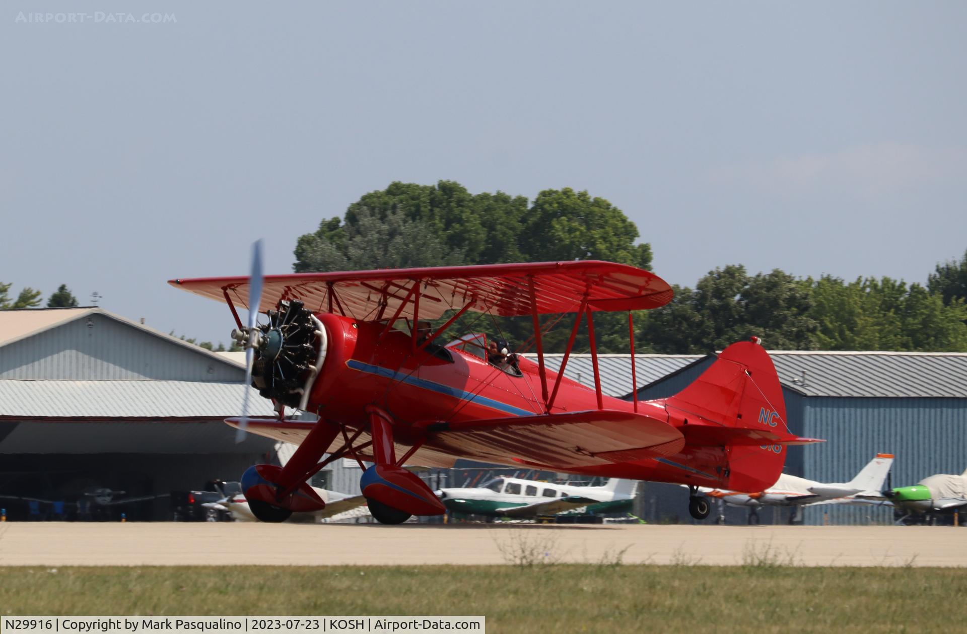 N29916, 1940 Waco YPF-7 C/N 5413, Waco YPF-7