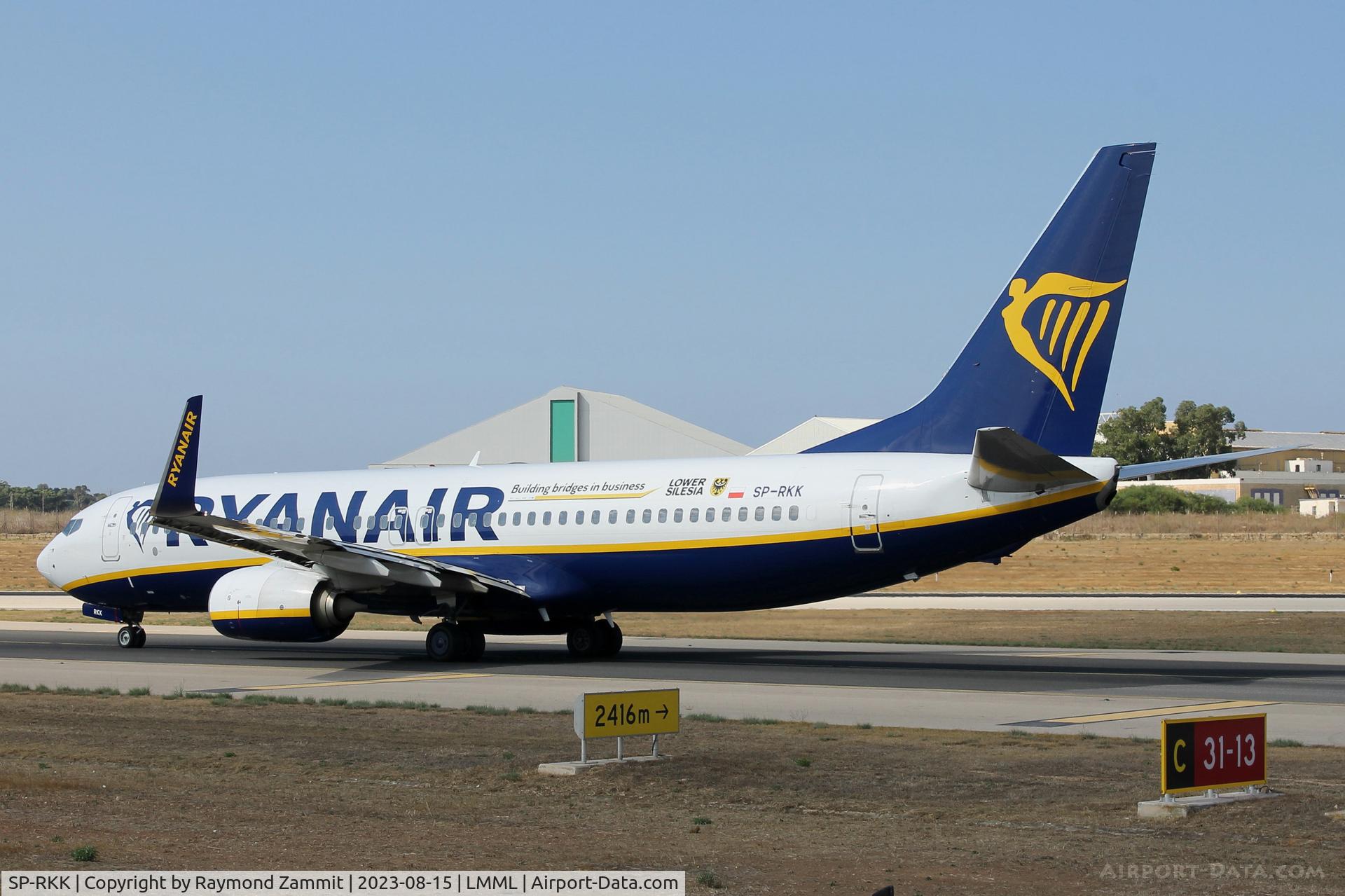 SP-RKK, 2017 Boeing 737-8AS C/N 44785, B737-800 SP-RKK Ryanair Sun