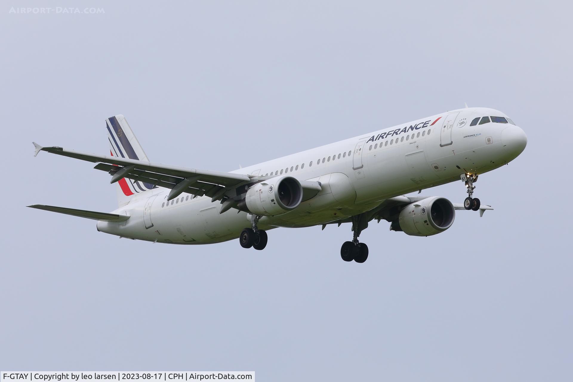 F-GTAY, 2010 Airbus A321-212 C/N 4251, Copenhagen 17.8.2023