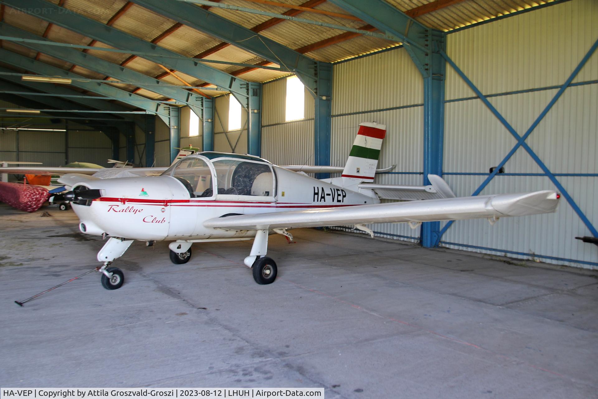 HA-VEP, 1968 Socata MS-880B Rallye Club C/N 1259, LHUH - Úrhida Airport, Hungary