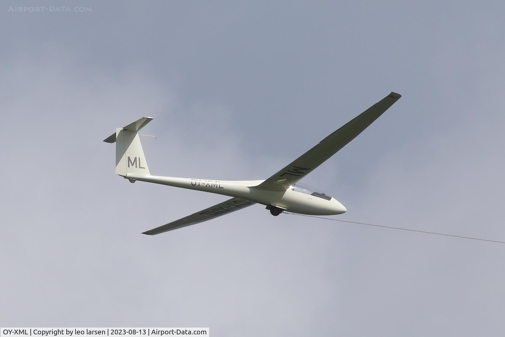OY-XML, 1983 Rolladen-Schneider LS-4 C/N 4307, Værløse 13.8.2023