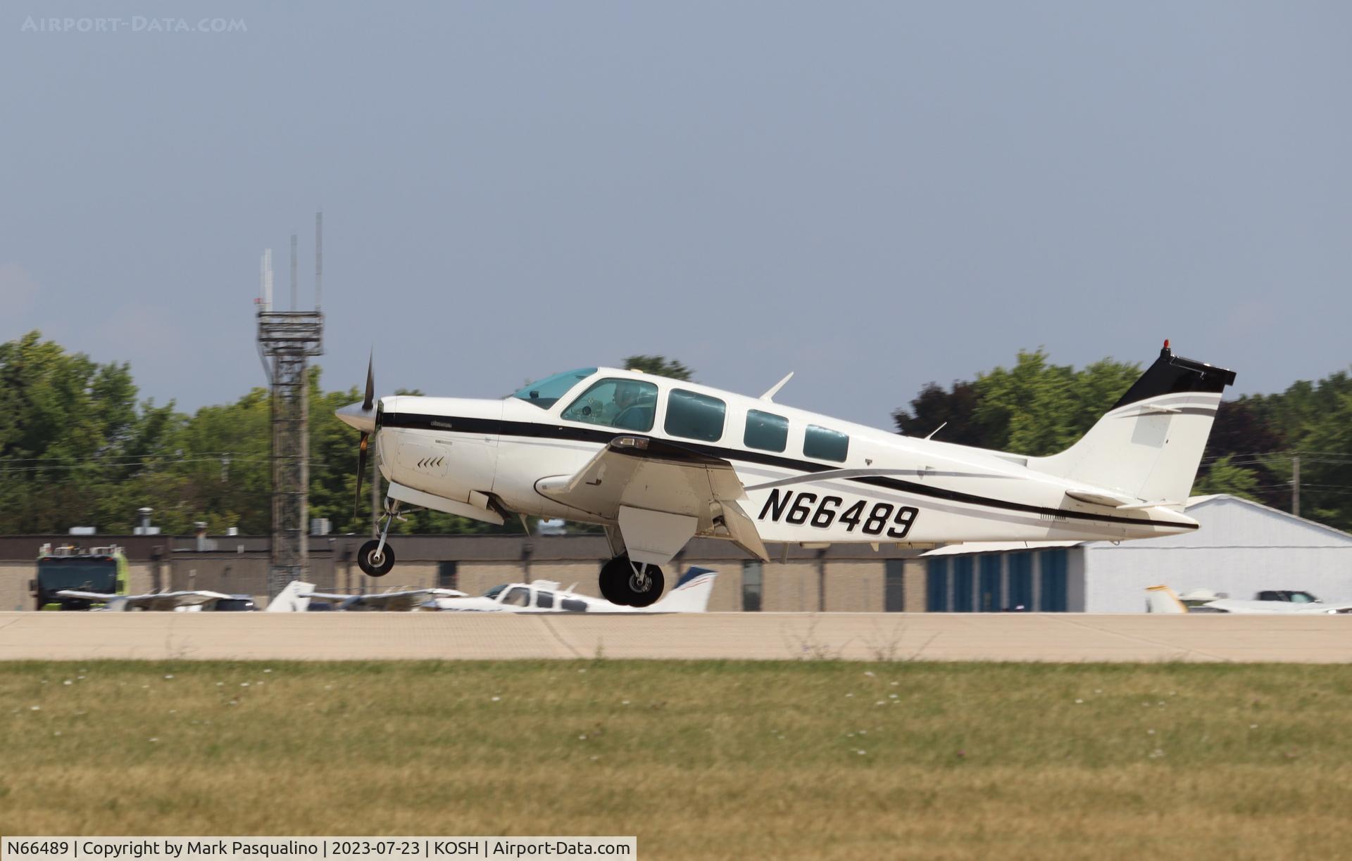 N66489, 1983 Beech A36 Bonanza 36 C/N E-2073, Beech A36