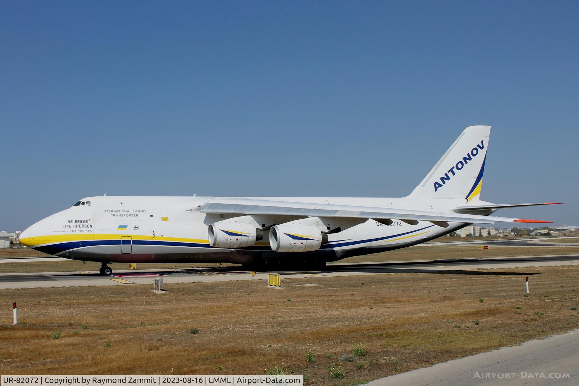 UR-82072, 1993 Antonov An-124-100 Ruslan C/N 9773053359136, Antonov An-124-100 Ruslan UR-82072 Antonov Airlines