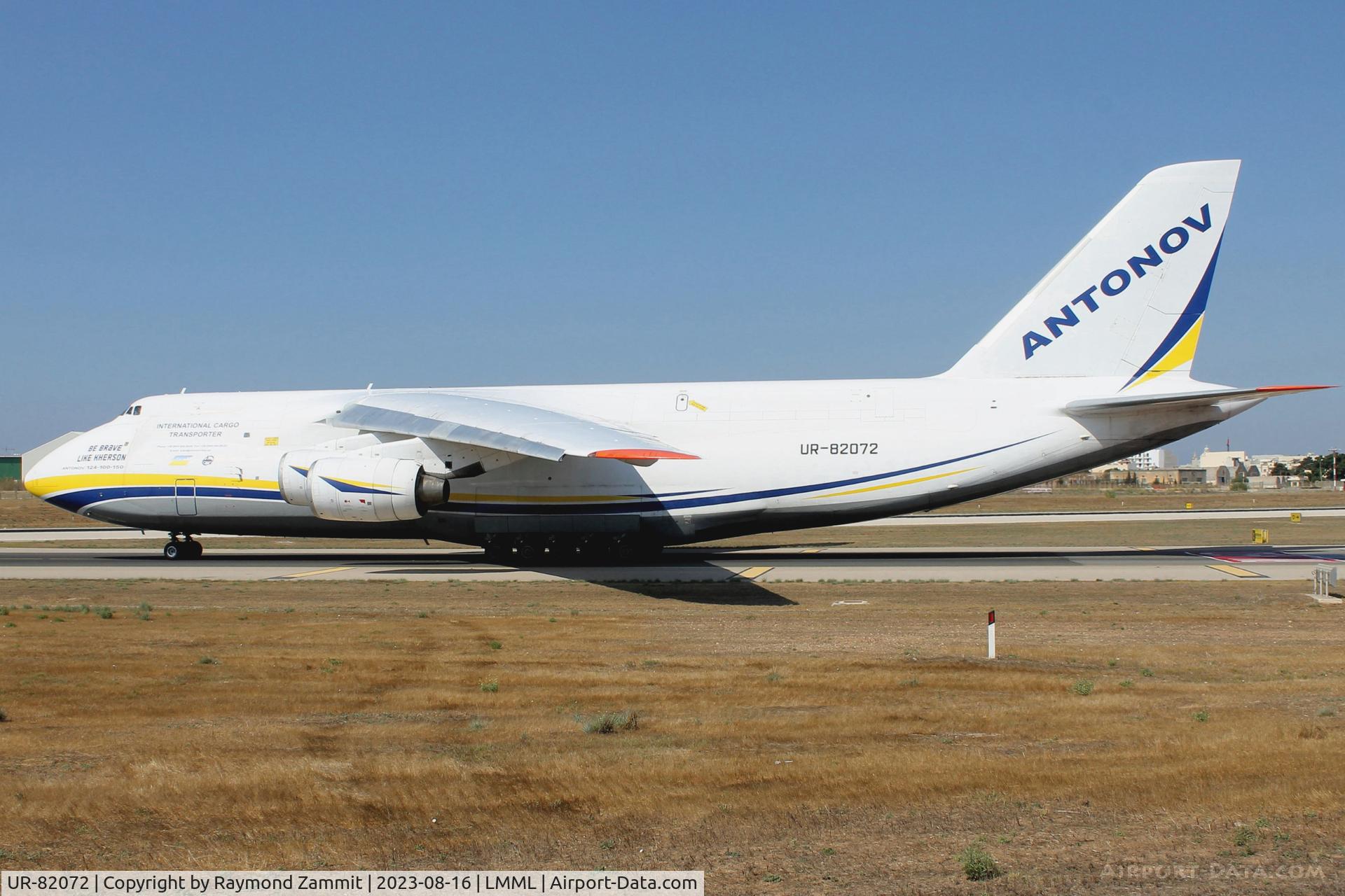 UR-82072, 1993 Antonov An-124-100 Ruslan C/N 9773053359136, Antonov An124-100 Ruslan UR-82072 Antonov Airlines
