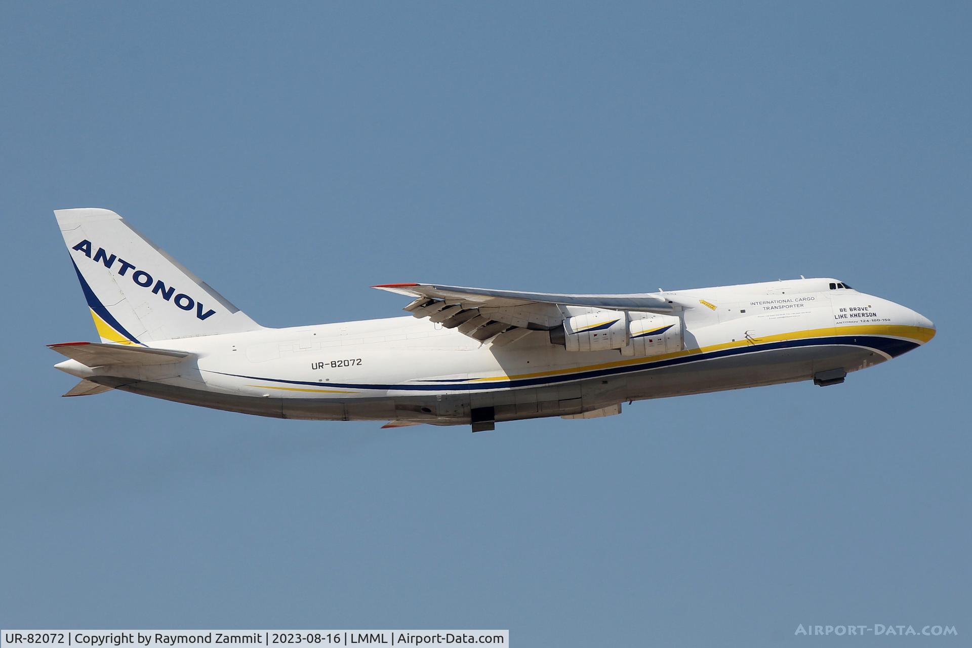 UR-82072, 1993 Antonov An-124-100 Ruslan C/N 9773053359136, Antonov An-124-100 Ruslan UR-82072 Antonov Airlines