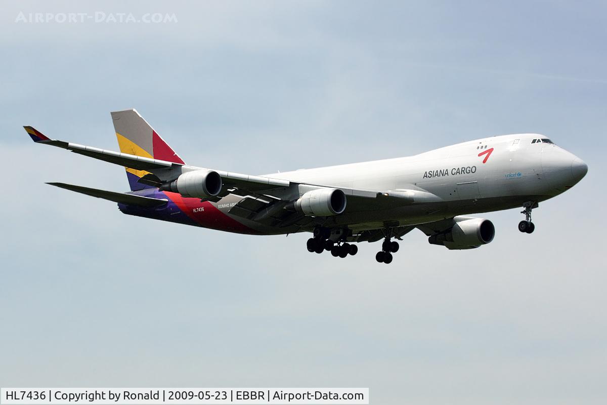 HL7436, 2002 Boeing 747-48EF (SCD) C/N 29170, at bru