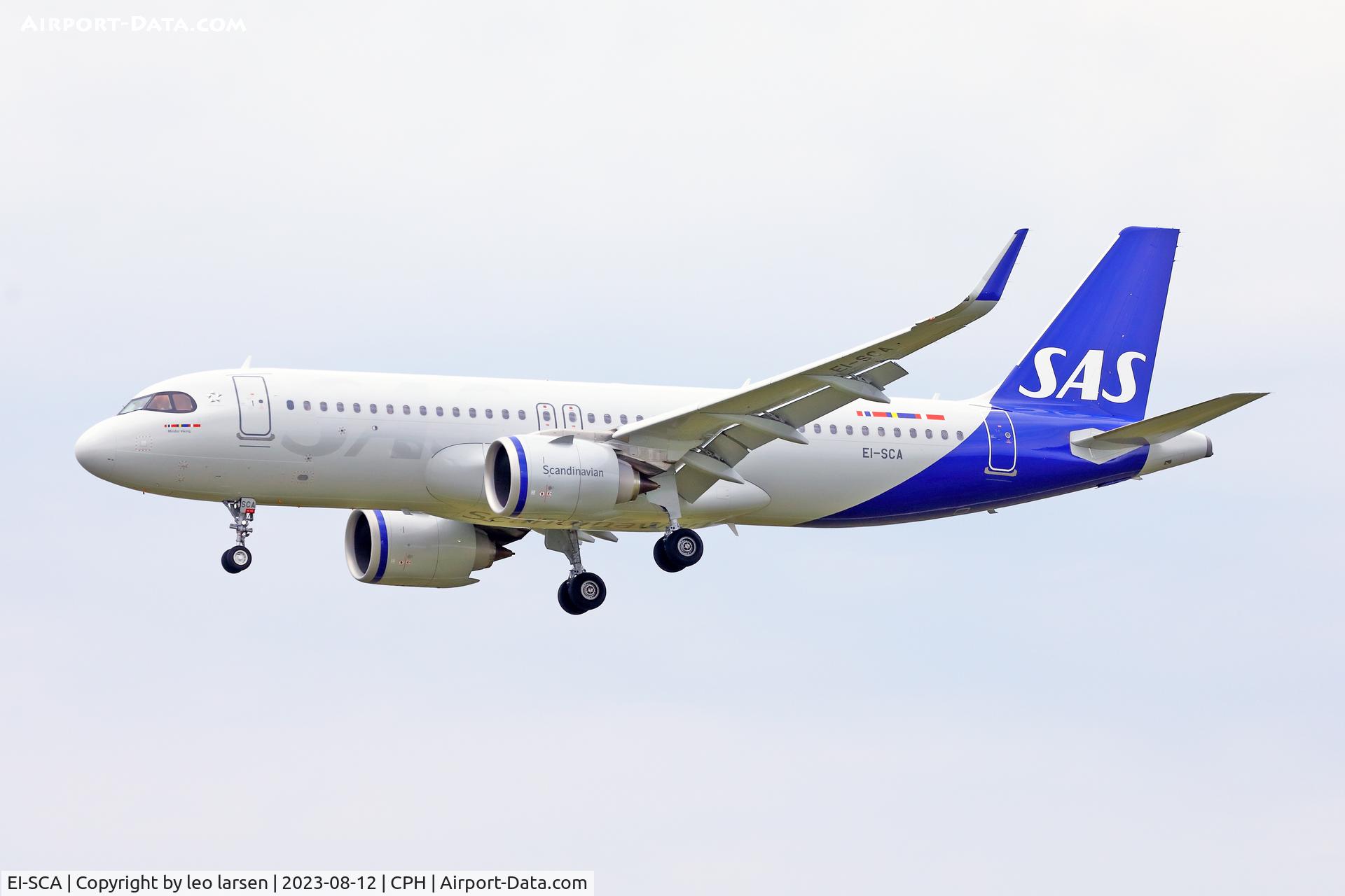 EI-SCA, 2023 Airbus A320-251N C/N 11442, Copenhagen 12.8.2023