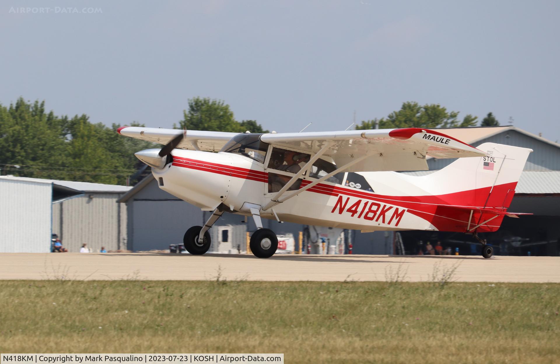 N418KM, 2002 Maule M-7-235C Orion C/N 25075C, Maule M-7-235