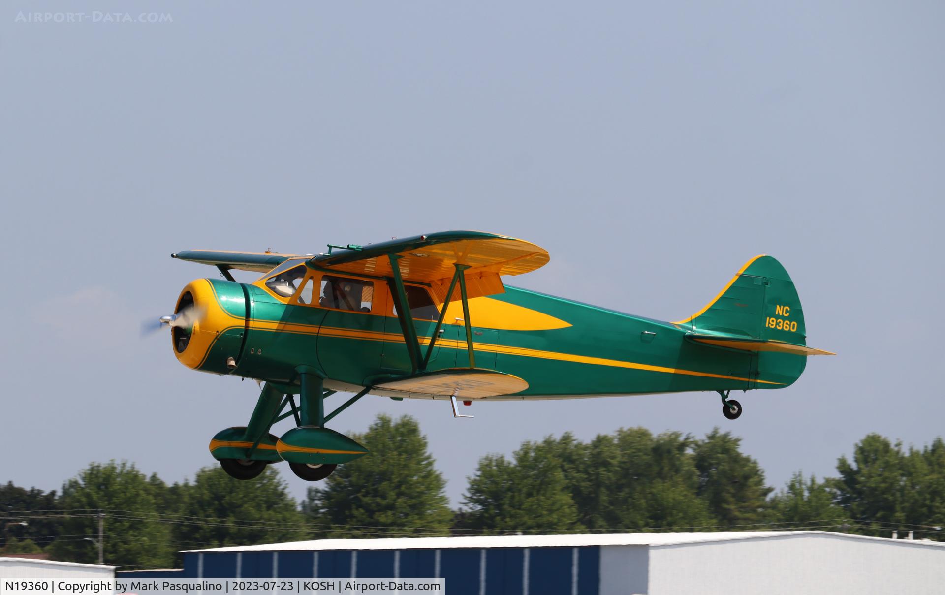 N19360, 1938 Waco ZGC-8 C/N 5056, Waco ZGC-8