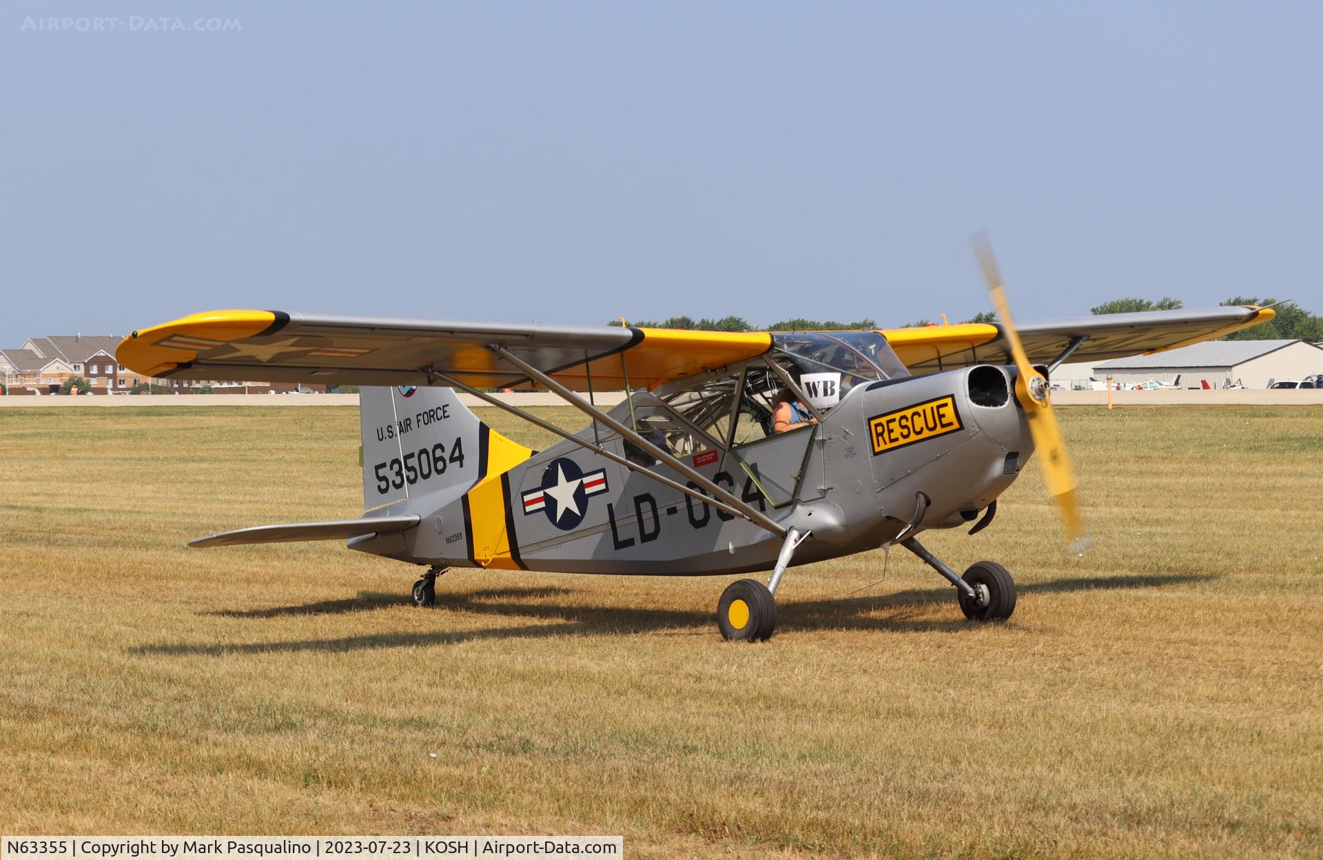 N63355, 1945 Stinson L-5G Sentinel C/N 4646, Stinson L-5G