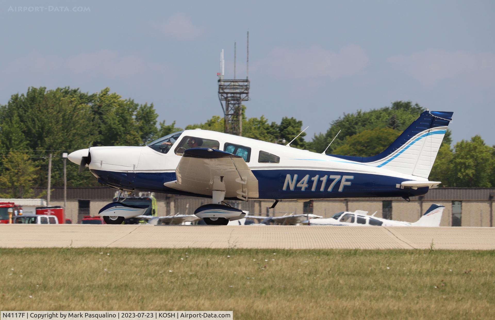 N4117F, 1976 Piper PA-28-181 C/N 28-7790004, Piper PA-28-181