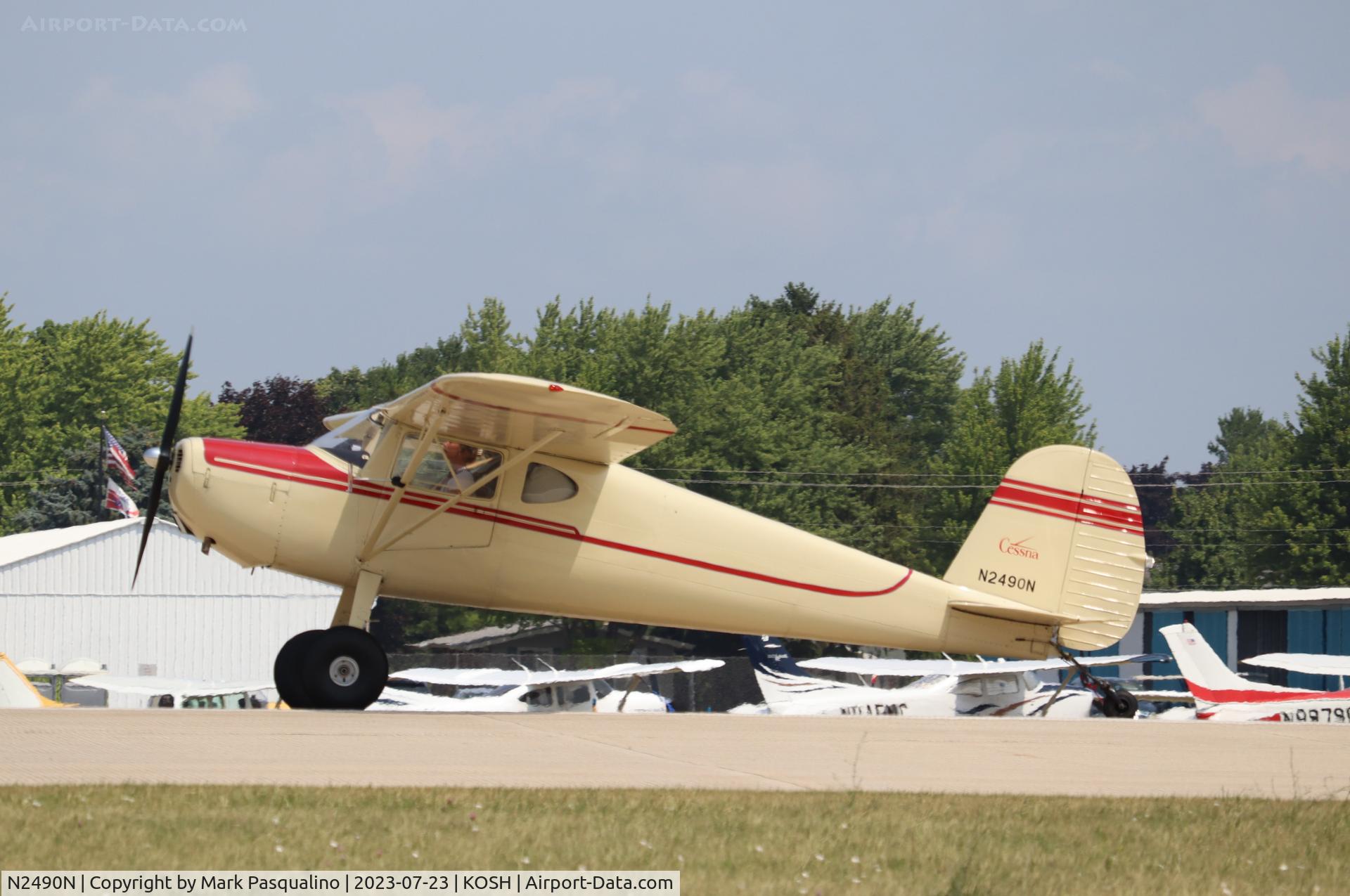 N2490N, 1947 Cessna 120 C/N 12743, Cessna 120