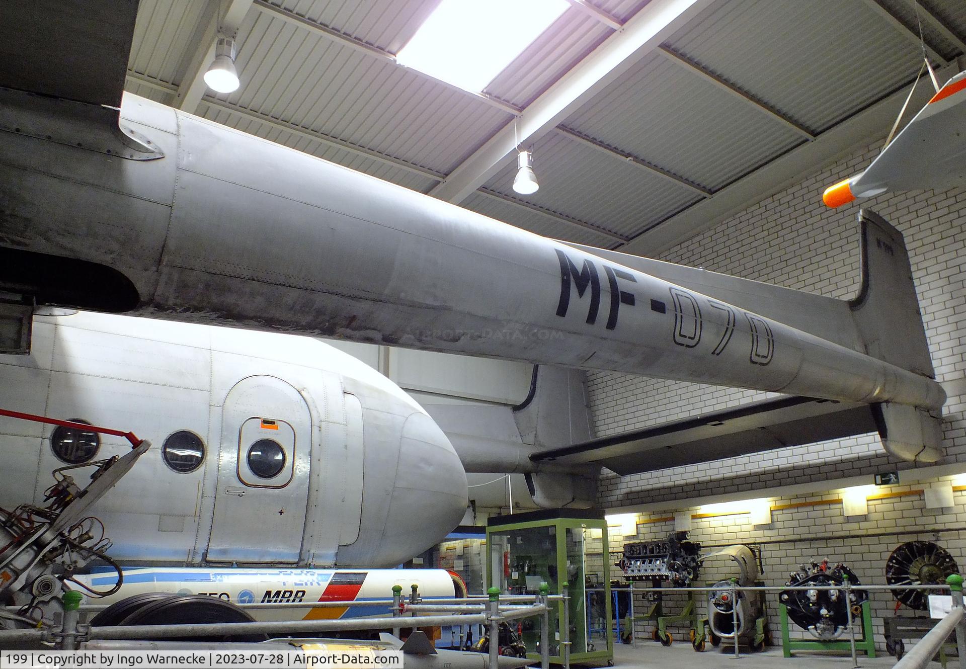199, Nord N-2501F Noratlas C/N 199, Nord N.2501F Noratlas (starboard wing dismounted) at the Wehrtechnische Studiensammlung (WTS), Koblenz