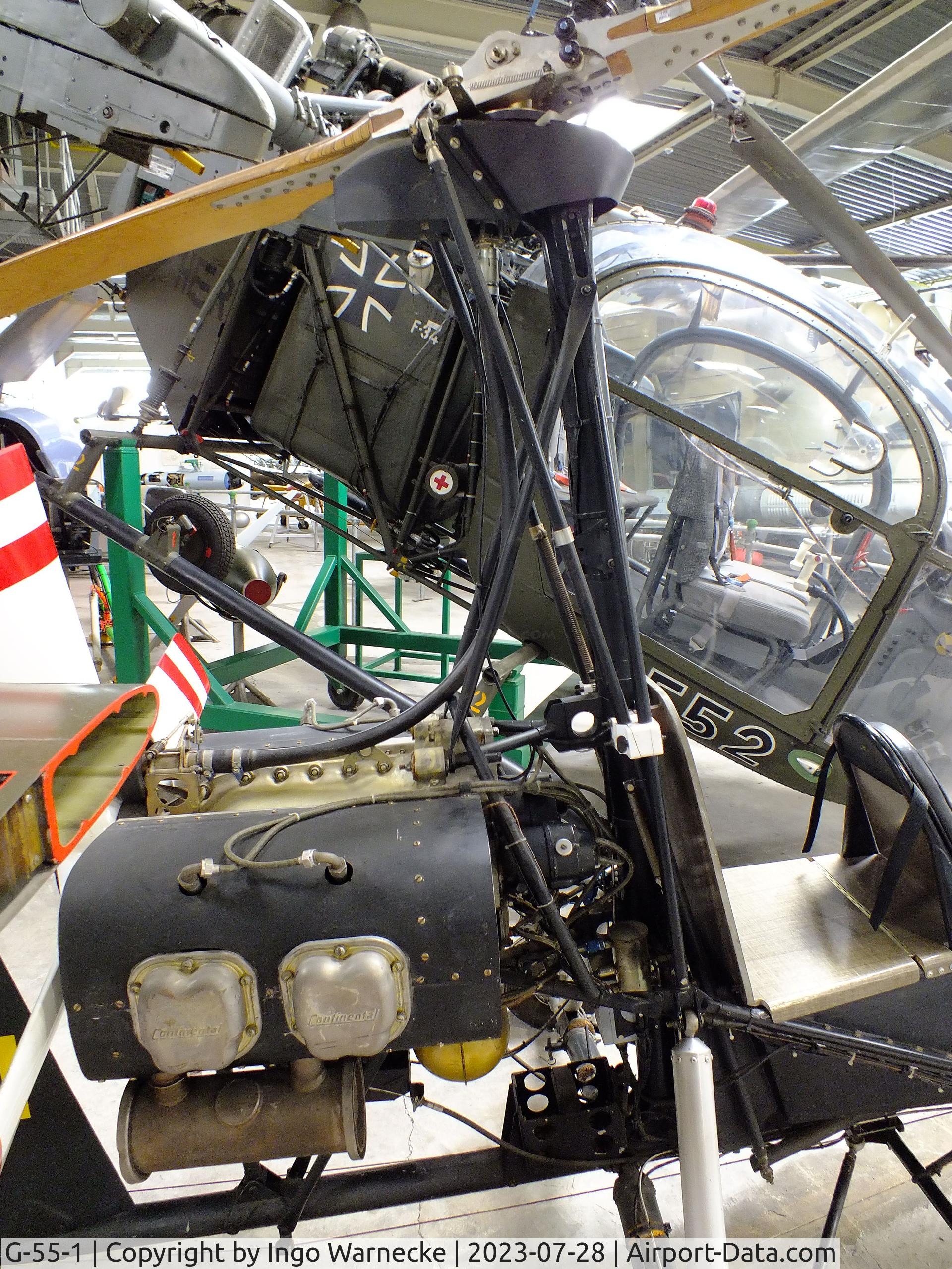 G-55-1, Vinten V-122/R-R Venom II C/N UMA-02, Vinten V-122/R-R Venom II at the Wehrtechnische Studiensammlung (WTS), Koblenz
