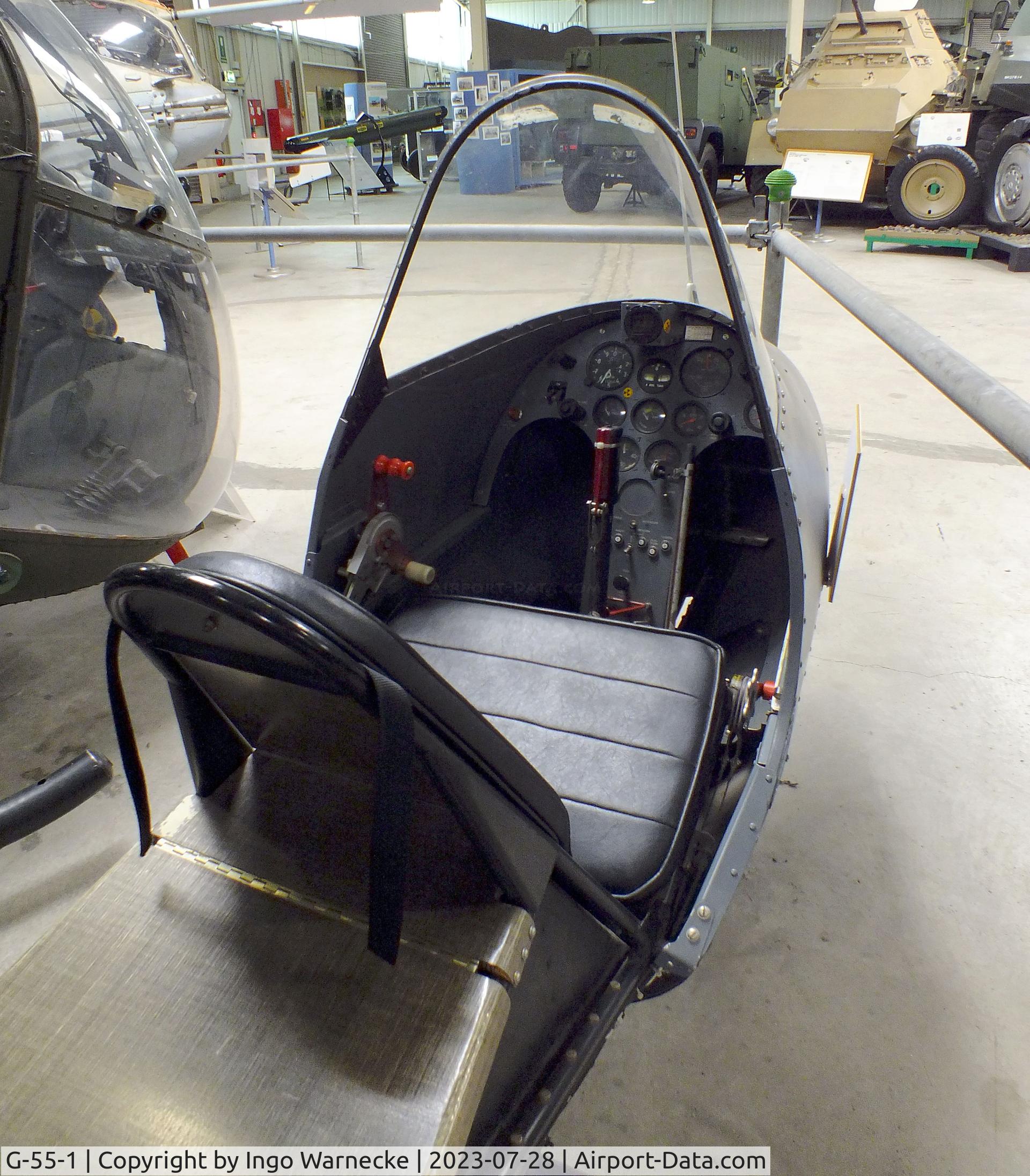 G-55-1, Vinten V-122/R-R Venom II C/N UMA-02, Vinten V-122/R-R Venom II at the Wehrtechnische Studiensammlung (WTS), Koblenz #c
