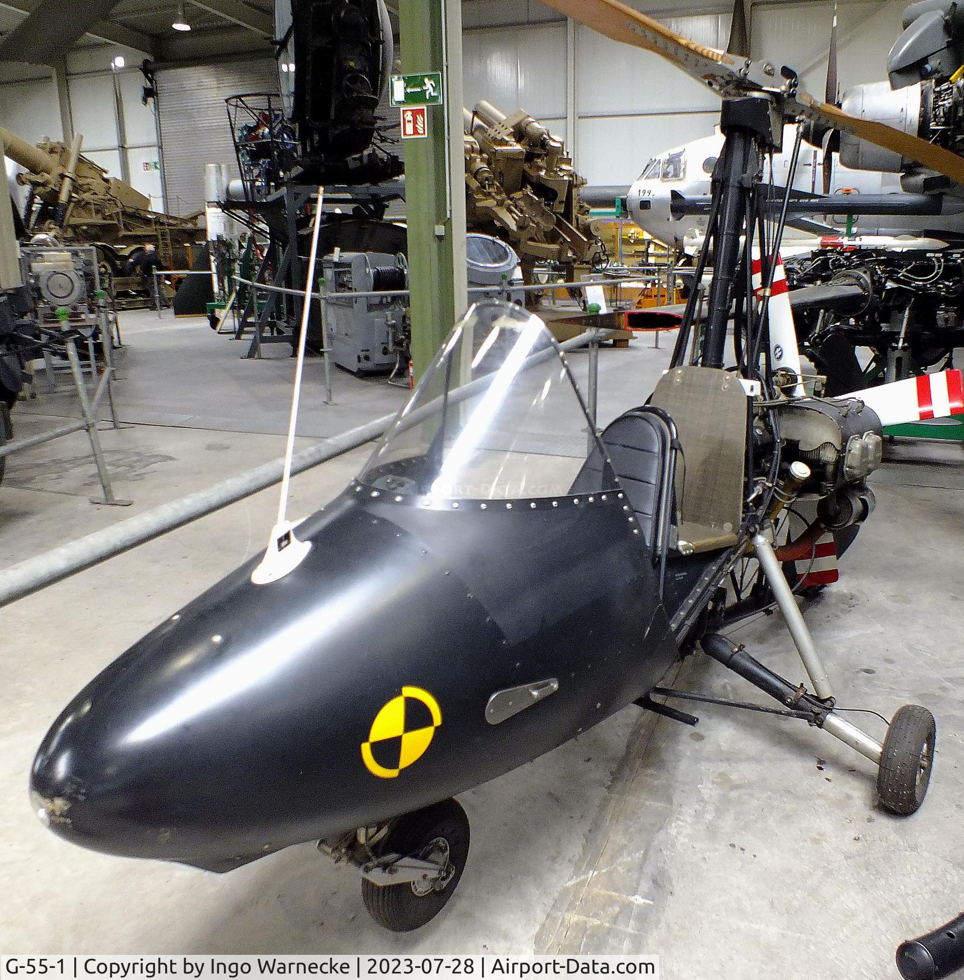 G-55-1, Vinten V-122/R-R Venom II C/N UMA-02, Vinten V-122/R-R Venom II at the Wehrtechnische Studiensammlung (WTS), Koblenz
