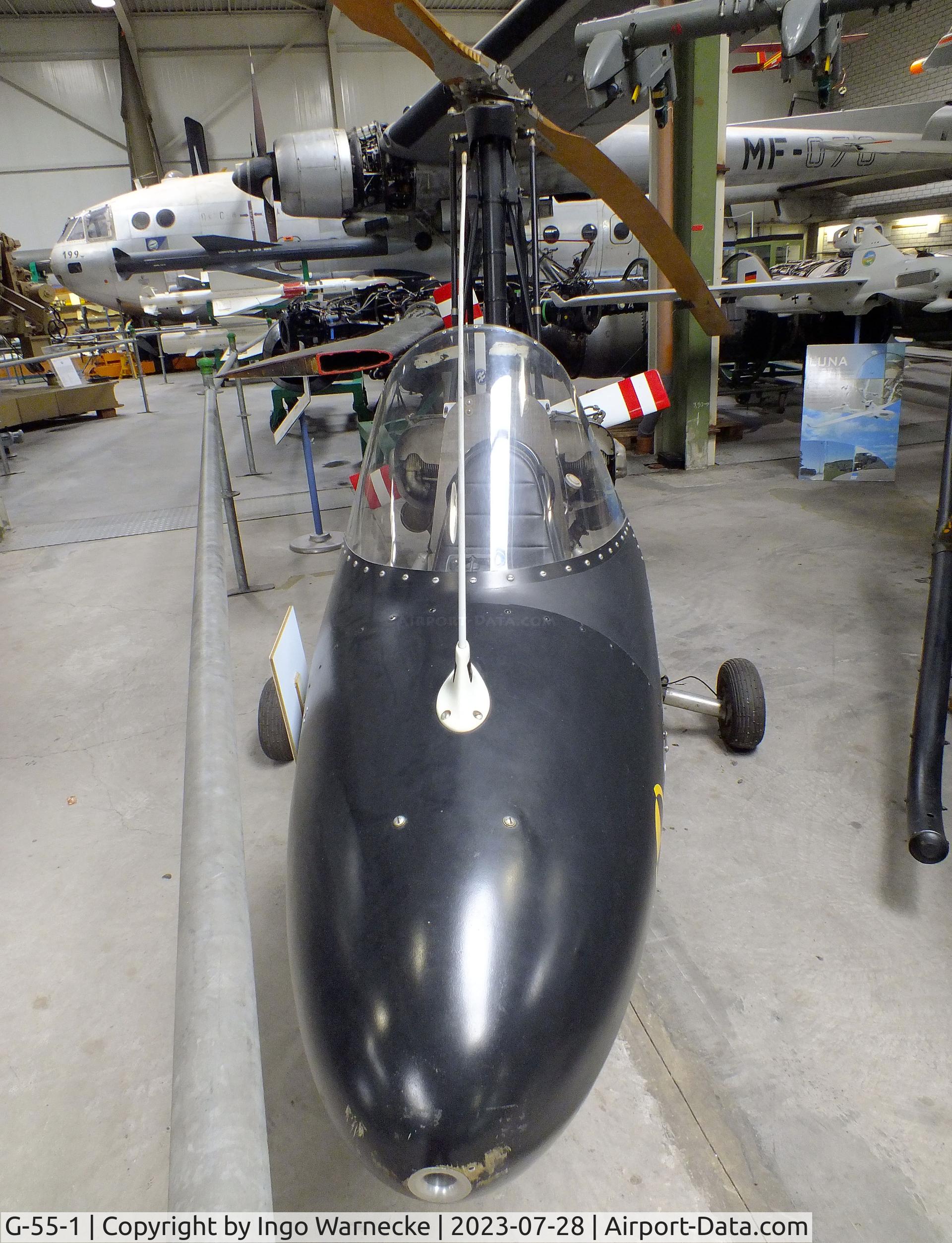 G-55-1, Vinten V-122/R-R Venom II C/N UMA-02, Vinten V-122/R-R Venom II at the Wehrtechnische Studiensammlung (WTS), Koblenz