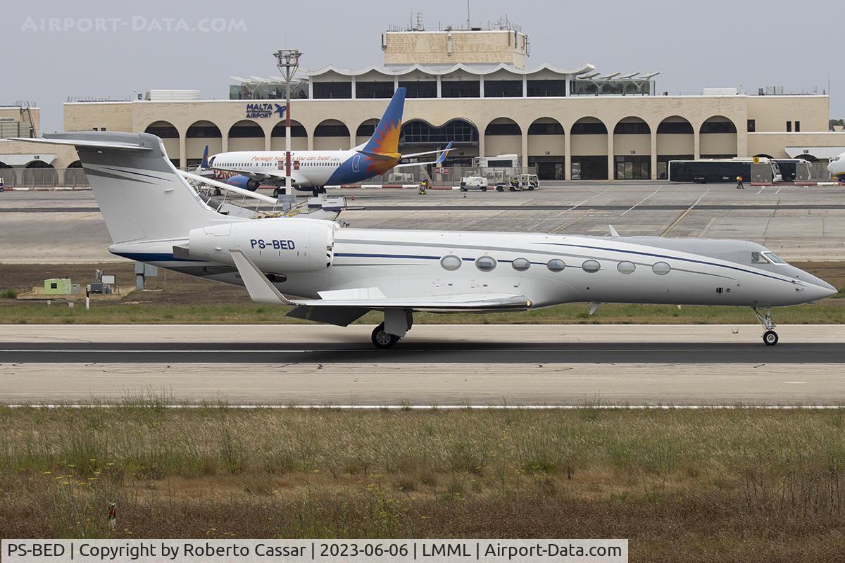 PS-BED, 2010 Gulfstream Aerospace GV-SP G550 C/N 5274, Runway 13