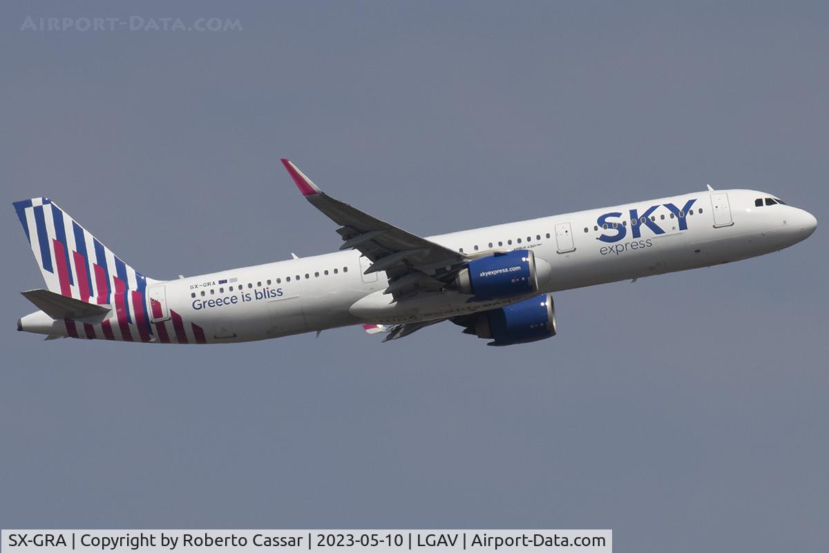 SX-GRA, 2018 Airbus A321-251N C/N 8014, Athens Airport